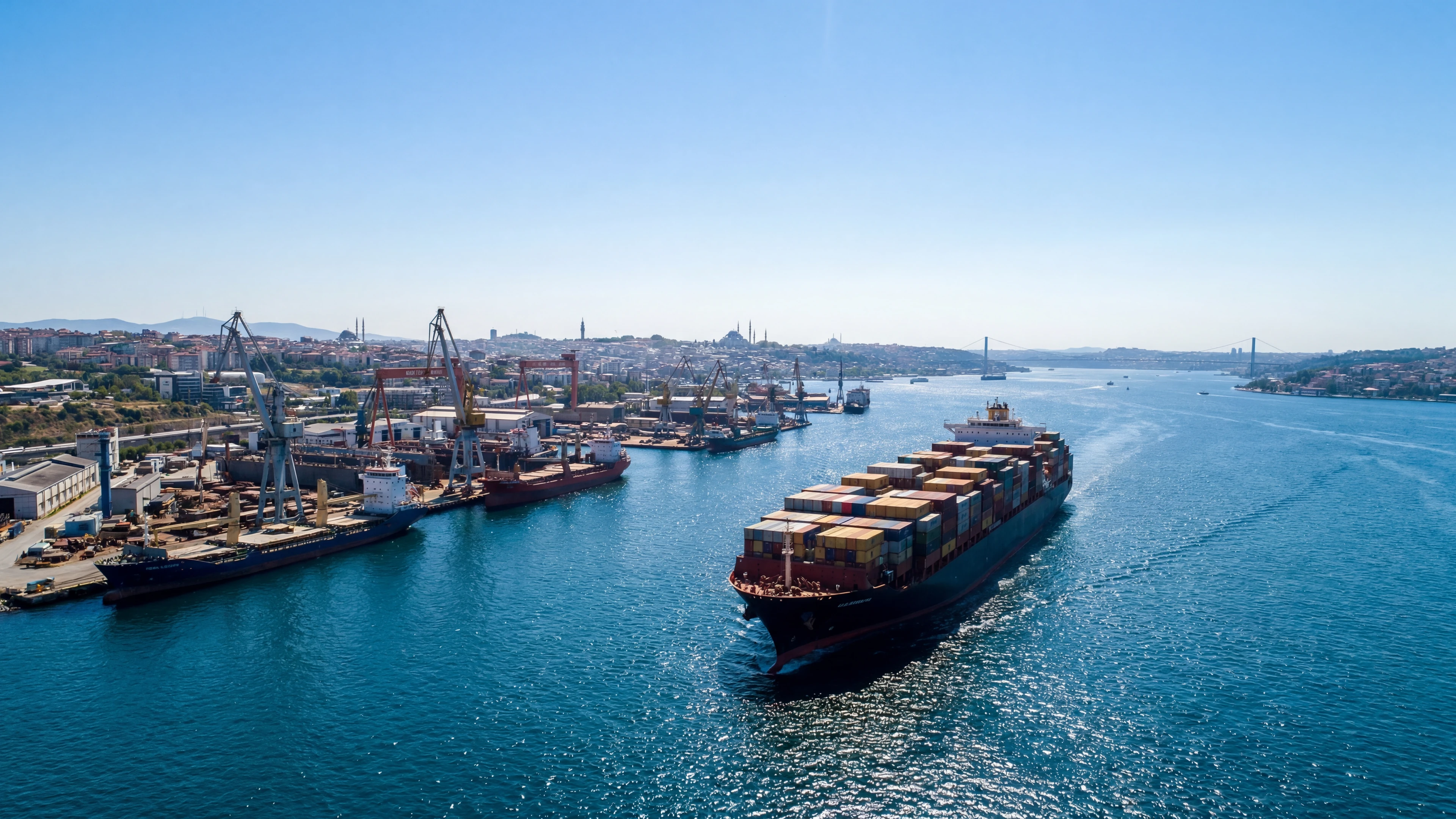 Port of Tuzla - marine spare parts delivered to Tuzla