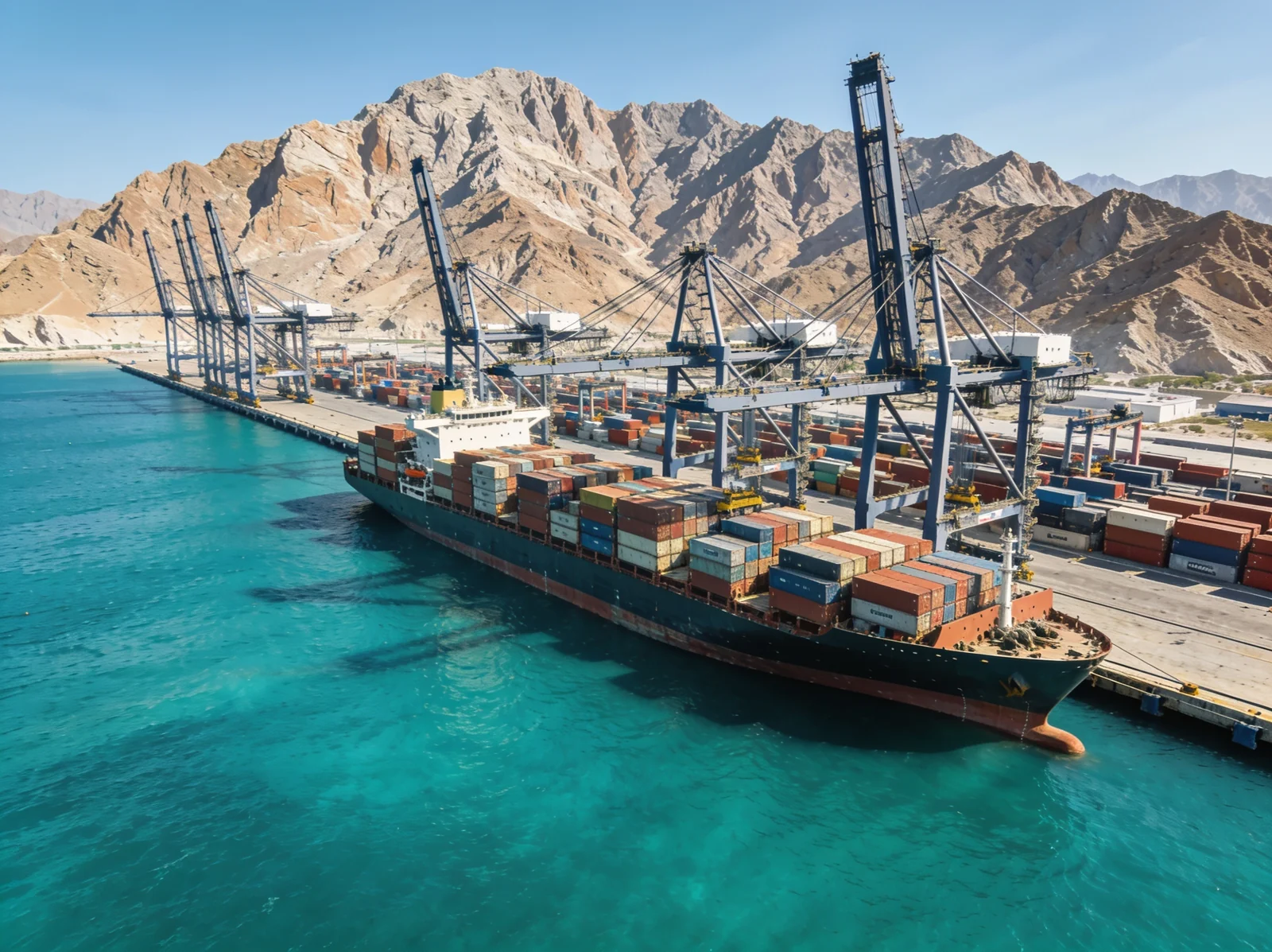 Khor Fakkan port marine spare parts