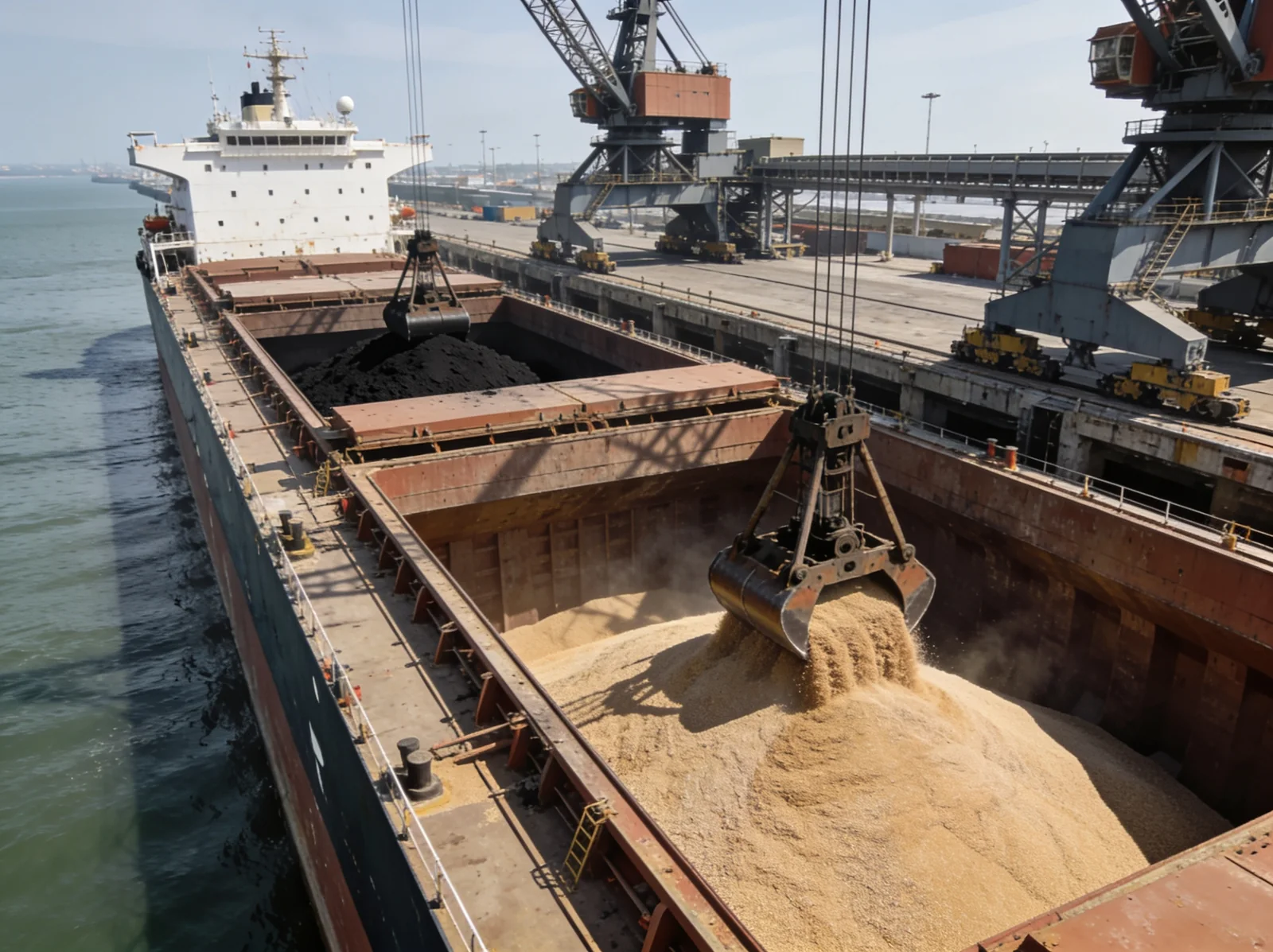 Container terminal — Wattmare ships bulk carrier spare parts worldwide