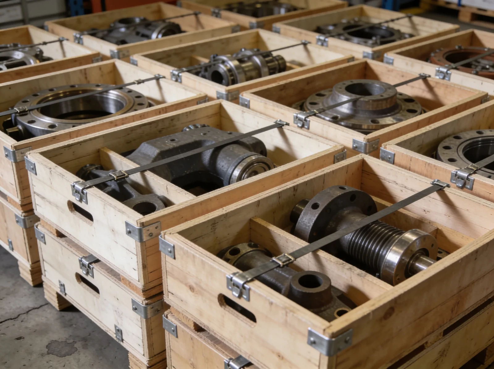 Chemical Tanker spare parts packed for export dispatch | Wattmare