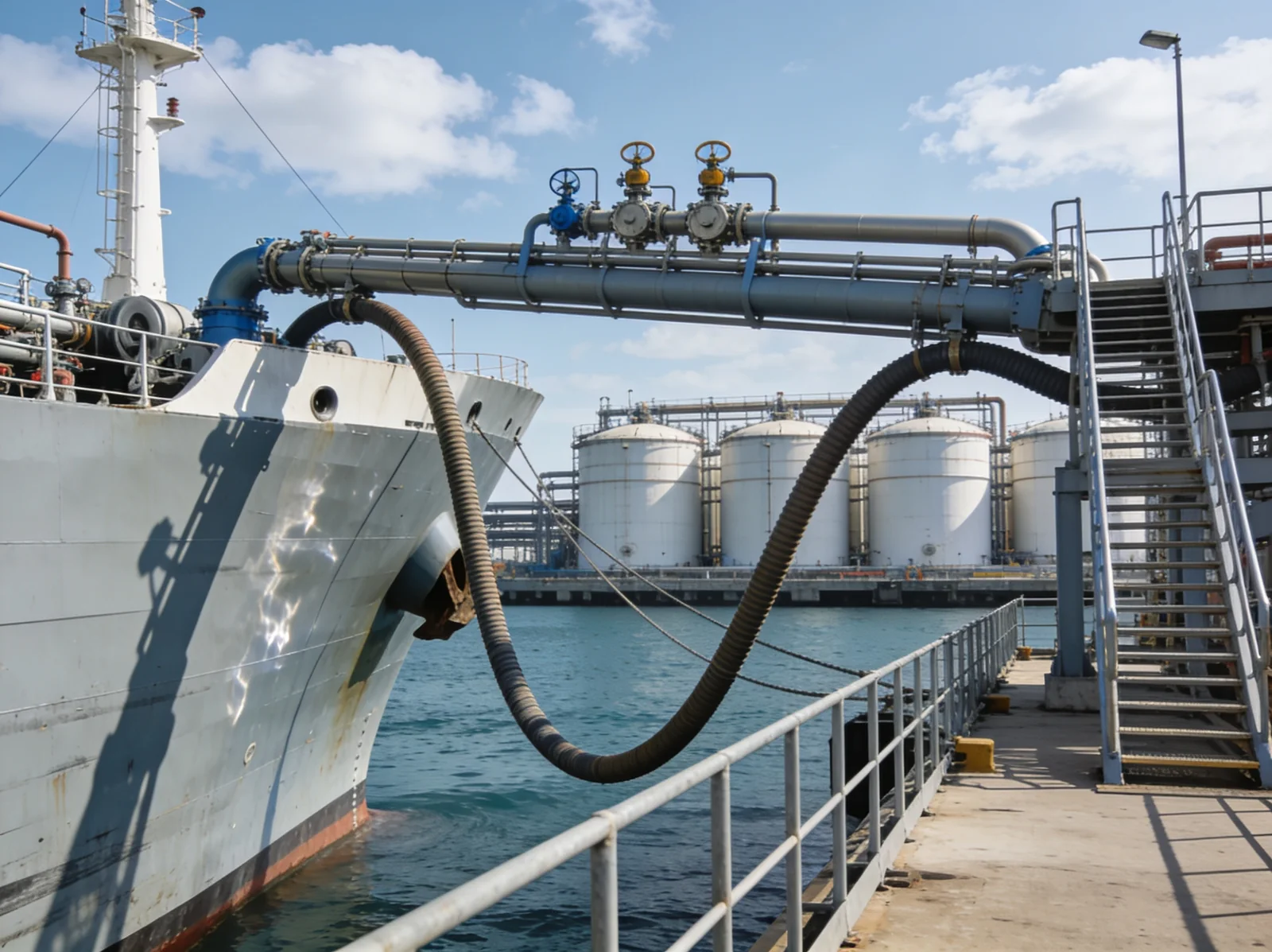 Container terminal — Wattmare ships chemical tanker spare parts worldwide
