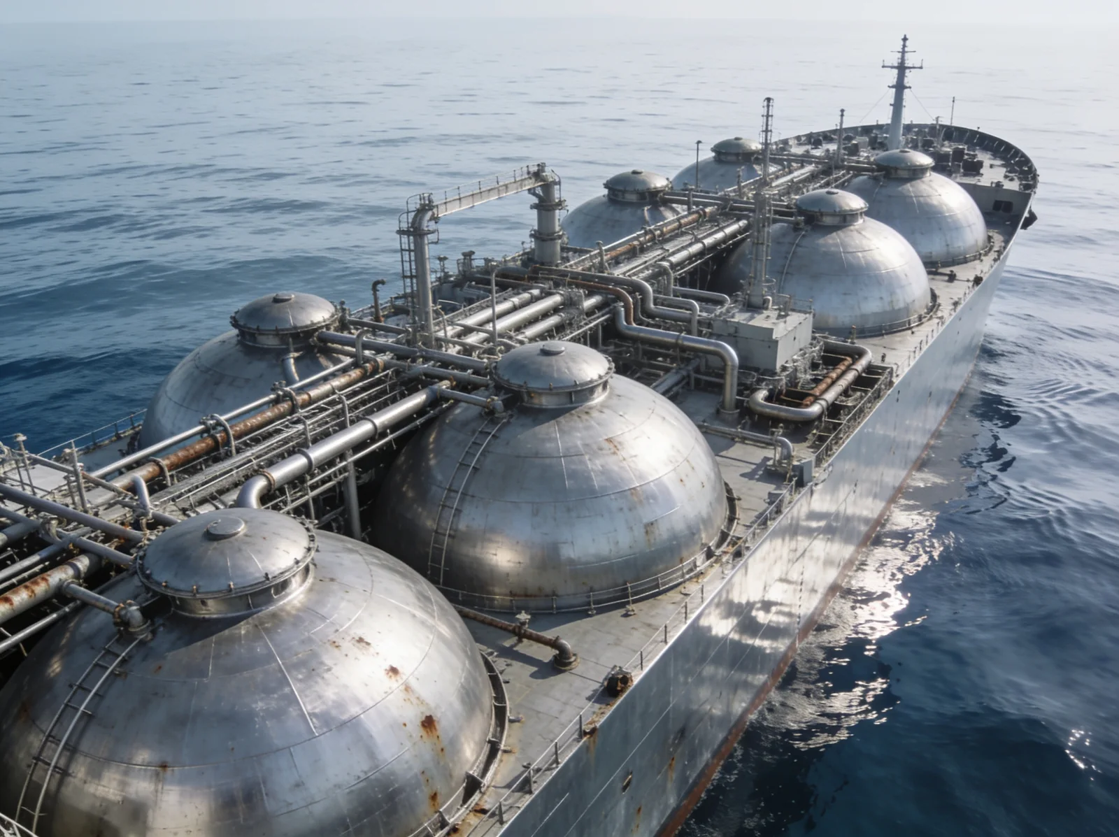 Chemical Tanker at sea — spare parts for every vessel size | Wattmare