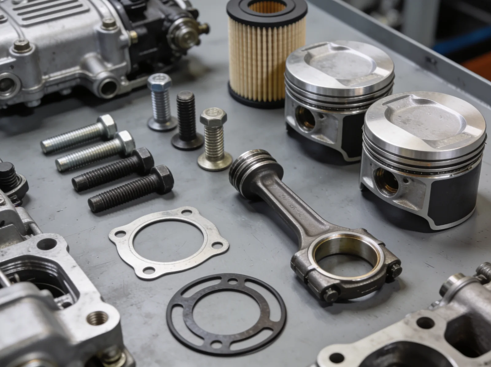 cruise & ferry spare parts laid out | Wattmare