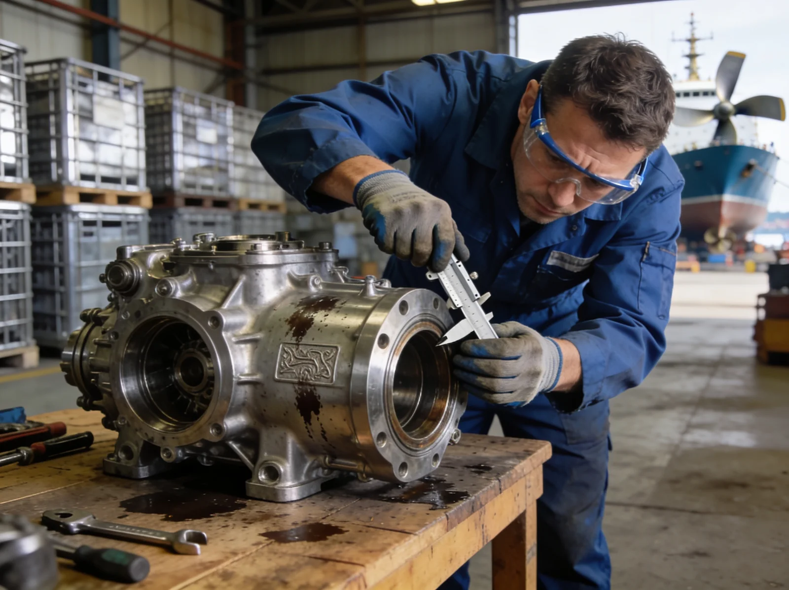 Wattmare marine engineer — cruise & ferry spare parts supplier, Alang India