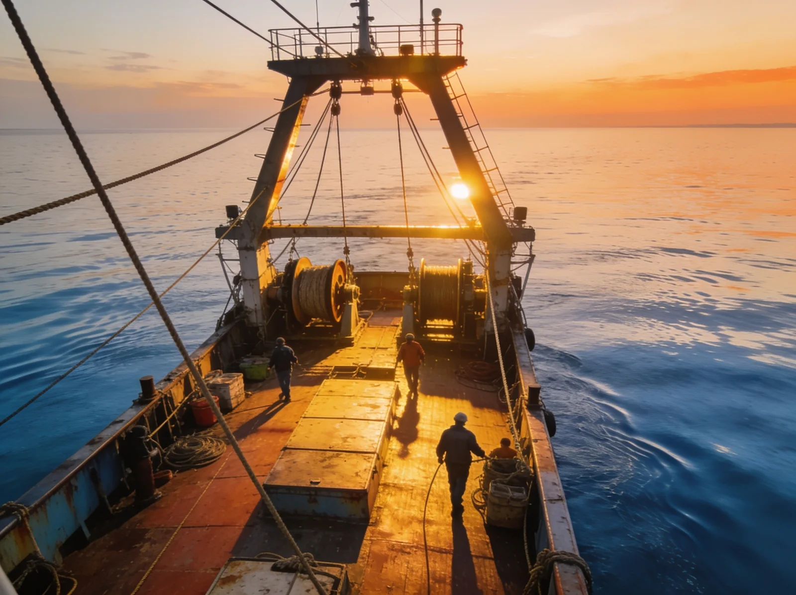 Fishing Vessel — Wattmare marine spare parts supplier, Alang India