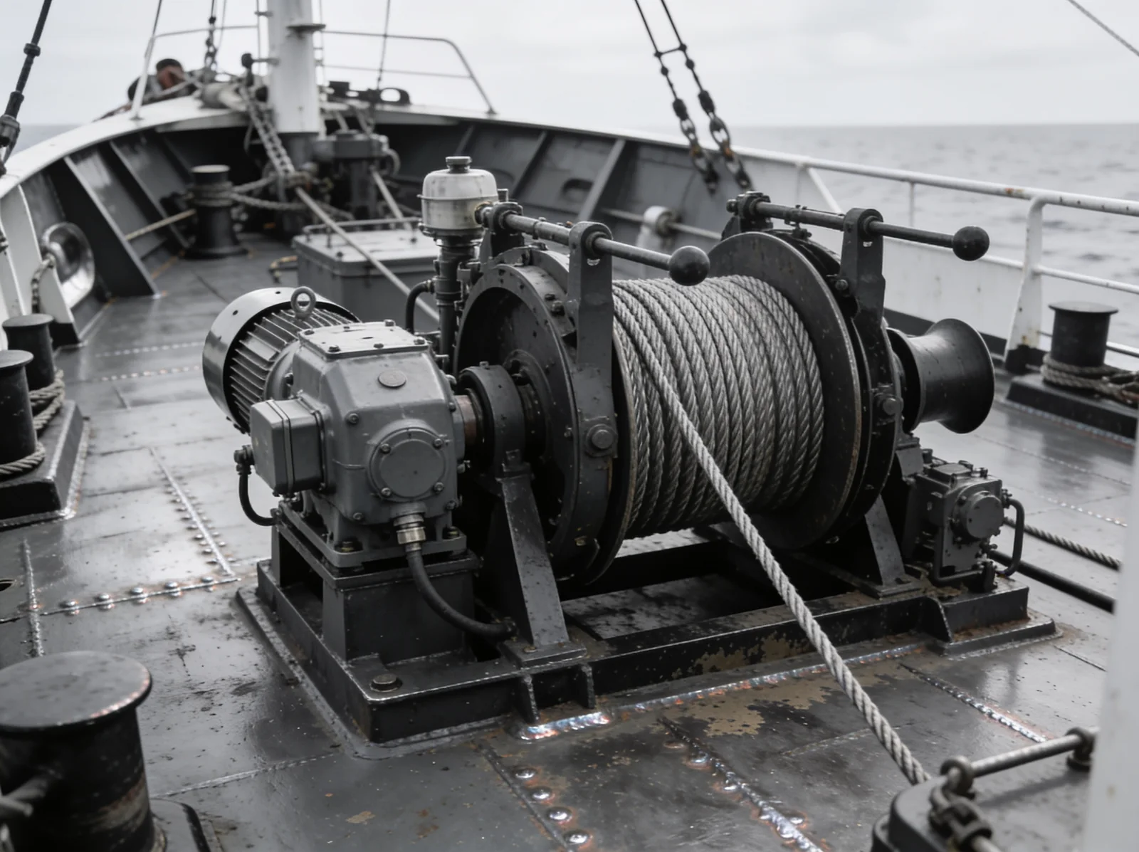 Trawl-winch hydraulics losing pressure — fishing vessel spare parts | Wattmare