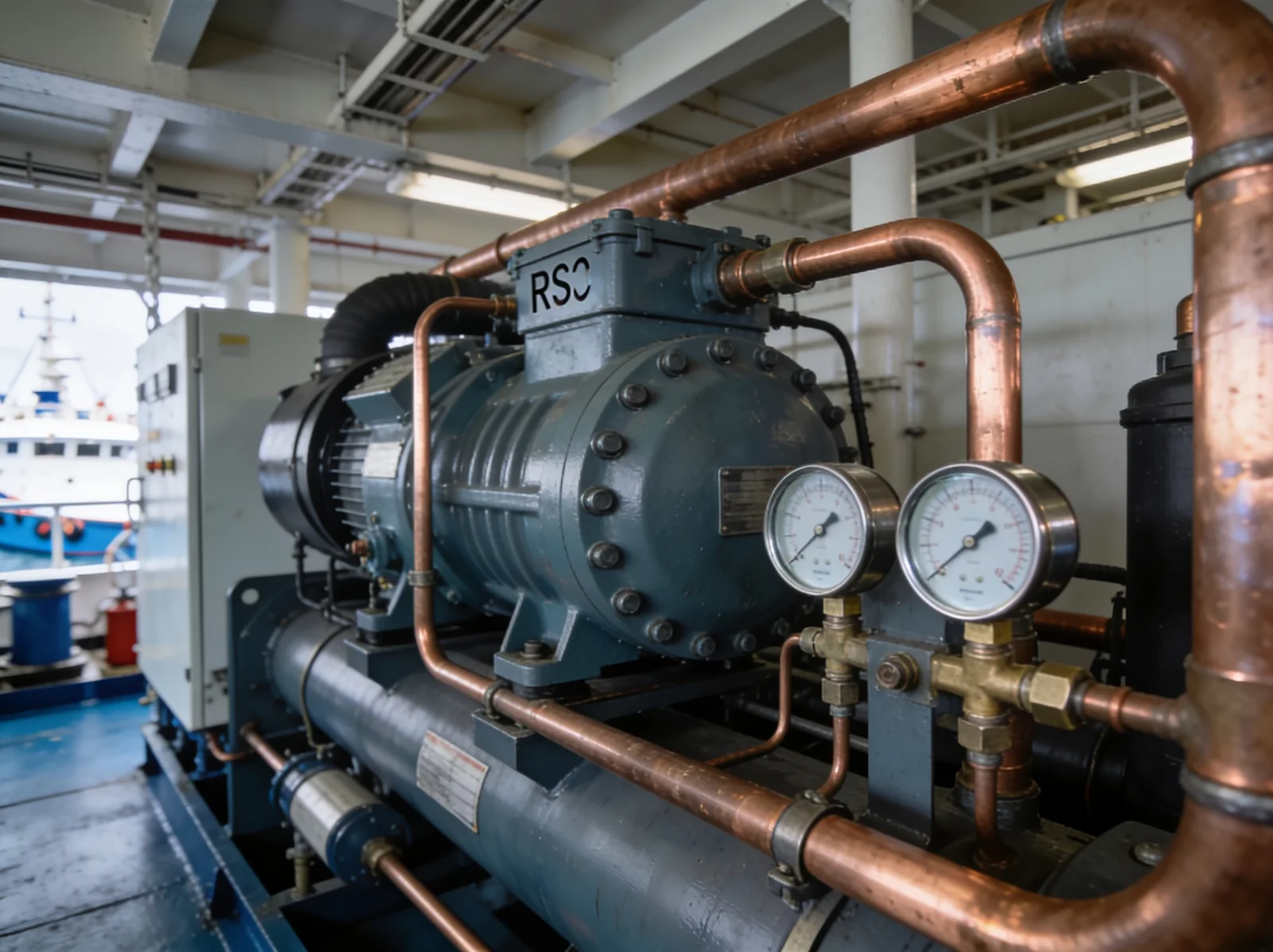 RSW / refrigeration compressor failure — fishing vessel spare parts | Wattmare
