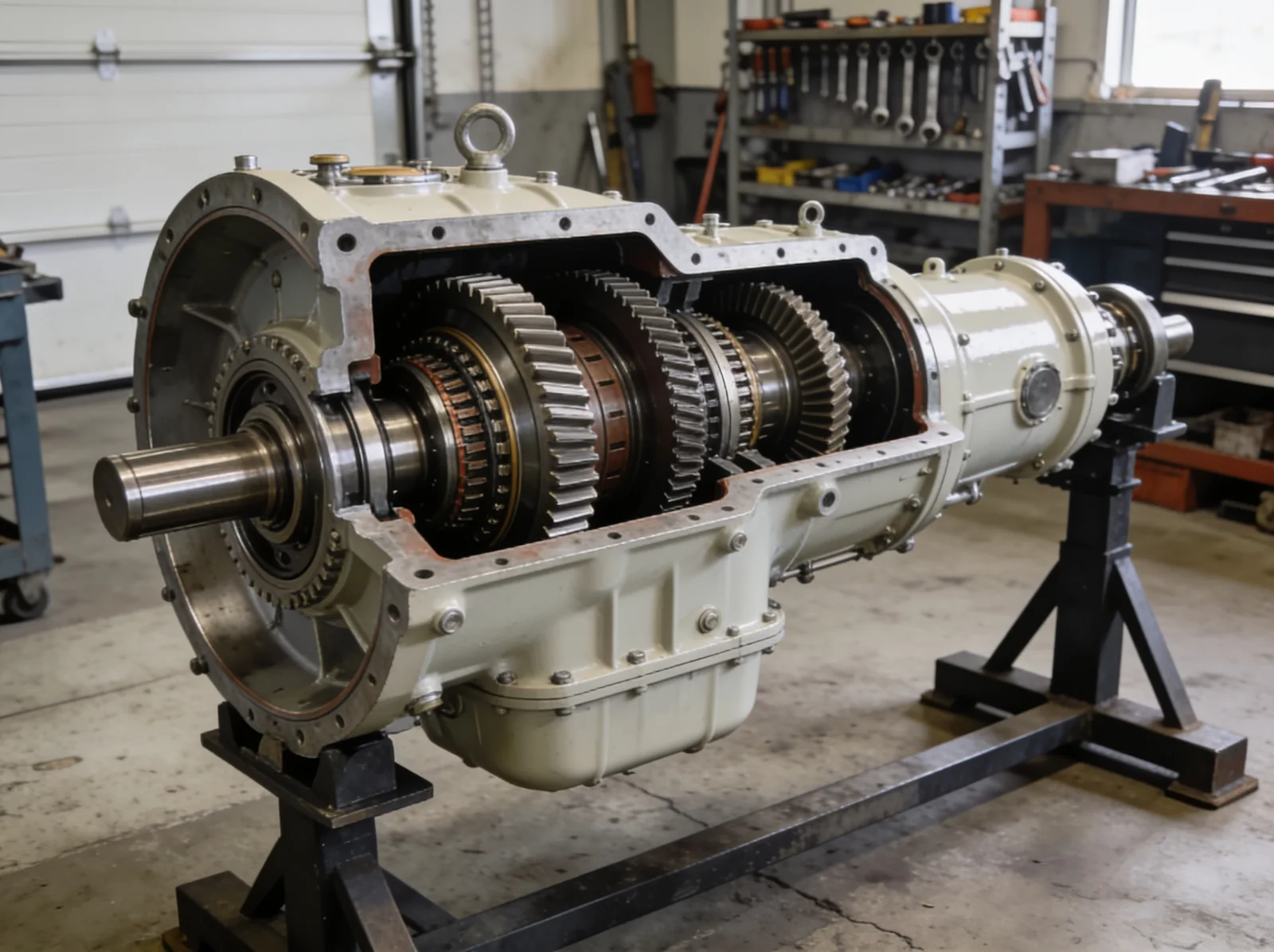 Reduction gearbox clutch slip — fishing vessel spare parts | Wattmare