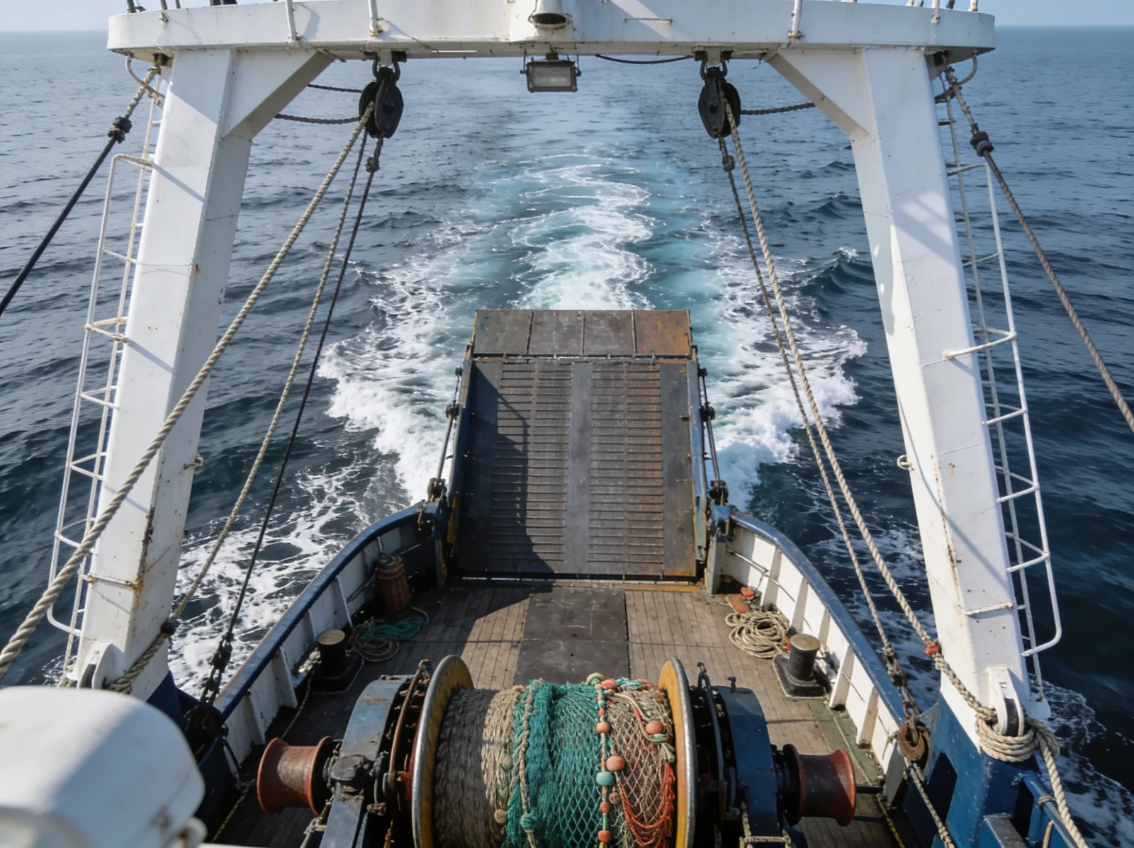 Fishing Vessel engine room — marine machinery spare parts | Wattmare