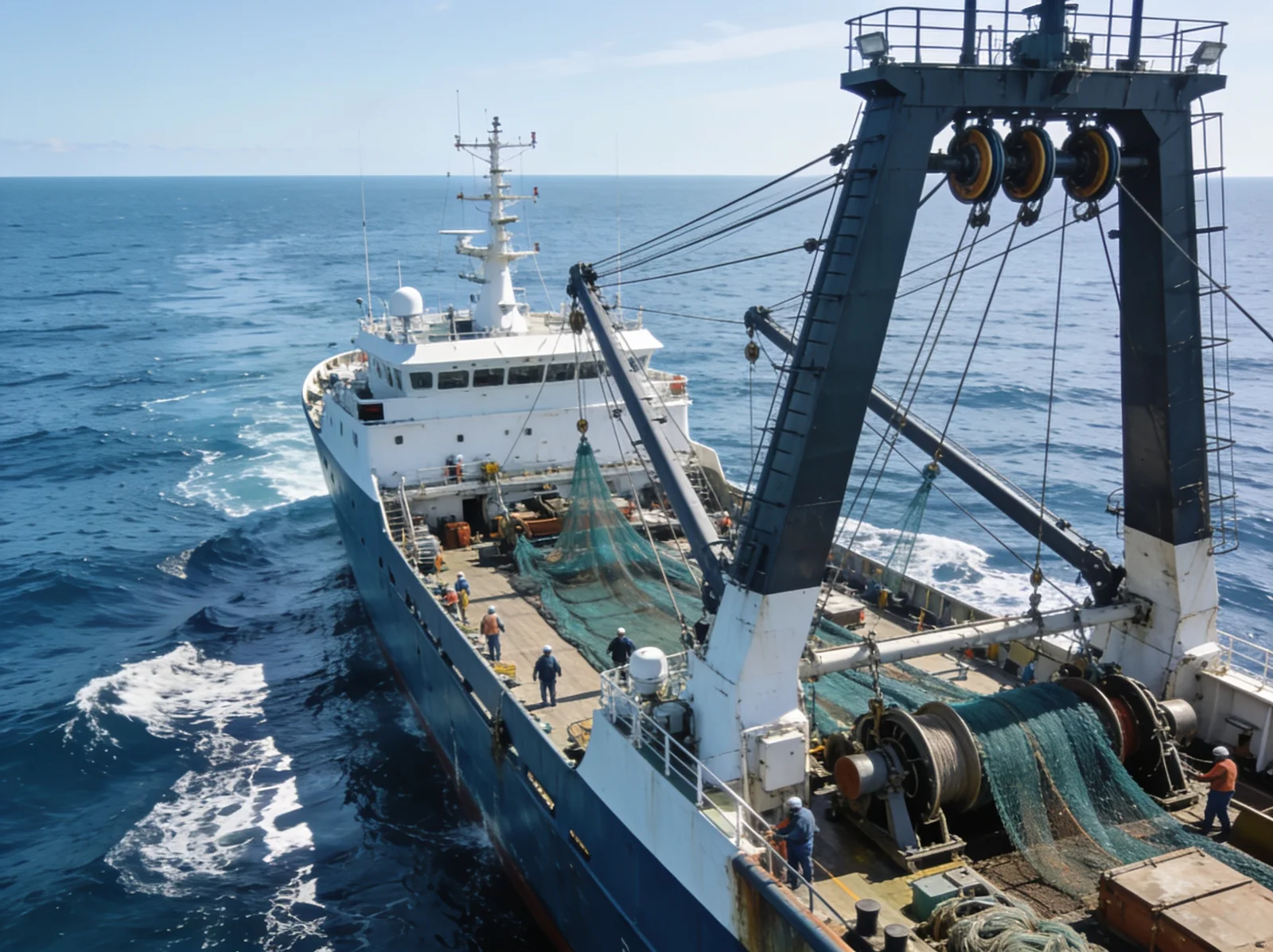 Fishing Vessel at sea — spare parts for every vessel size | Wattmare
