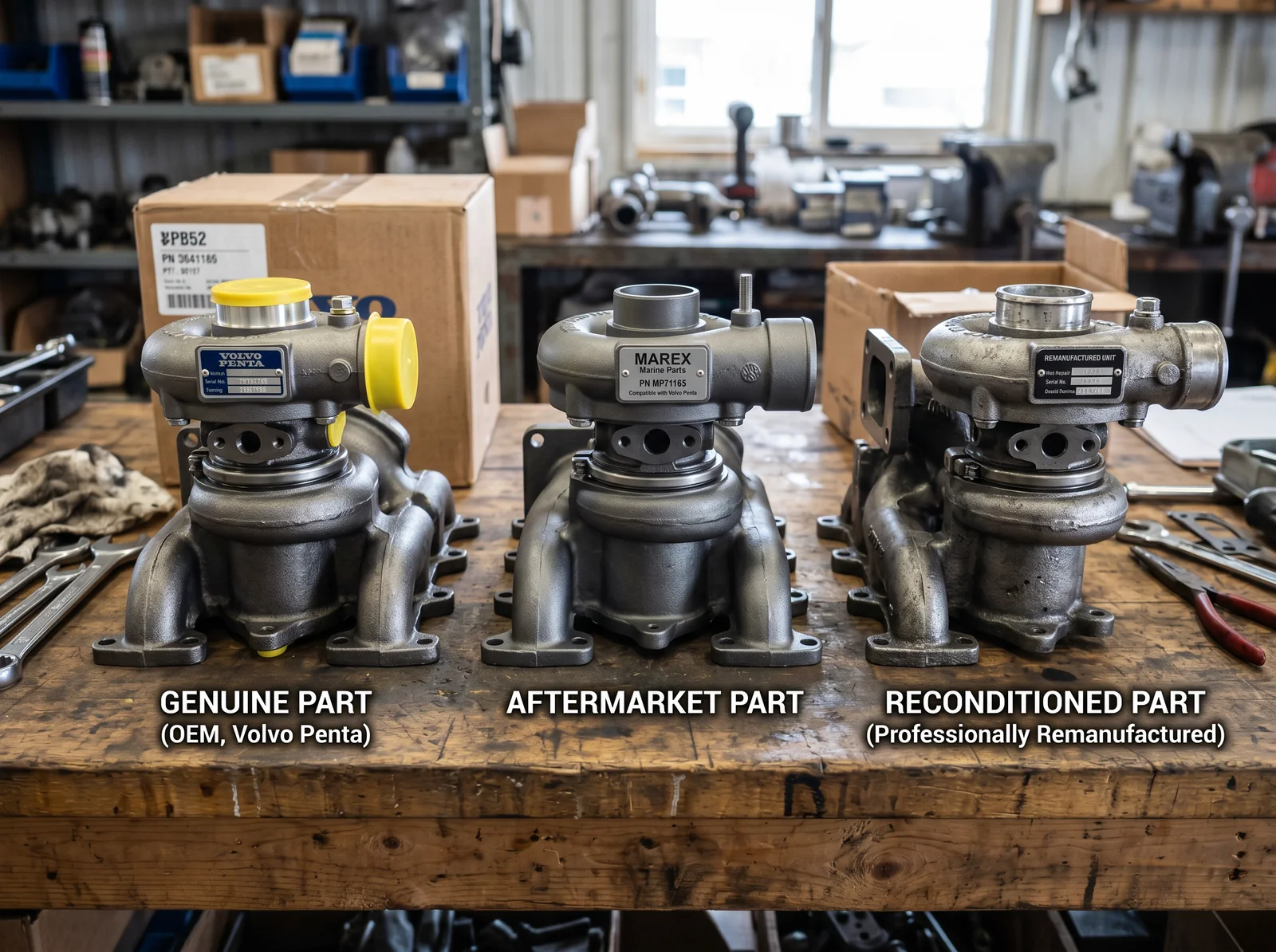 Genuine, OEM-equivalent or reconditioned — Wattmare