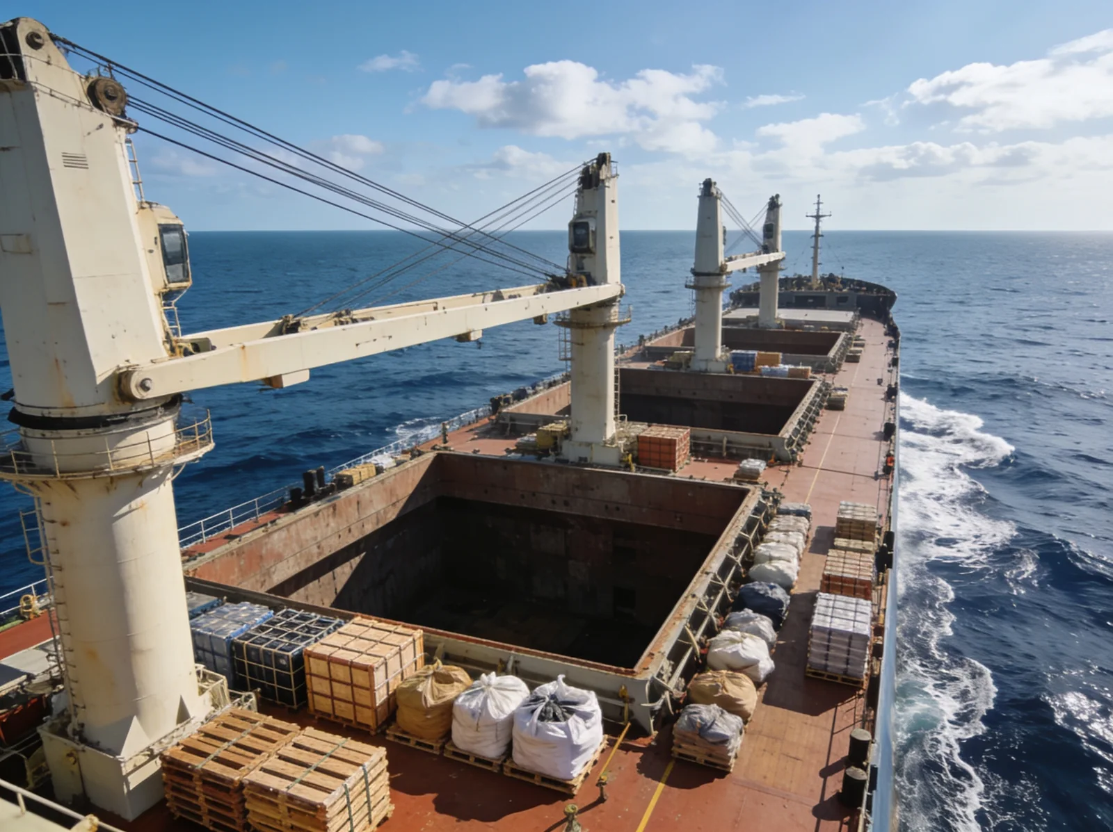 General Cargo at sea — marine spare parts supplier from Alang, India | Wattmare