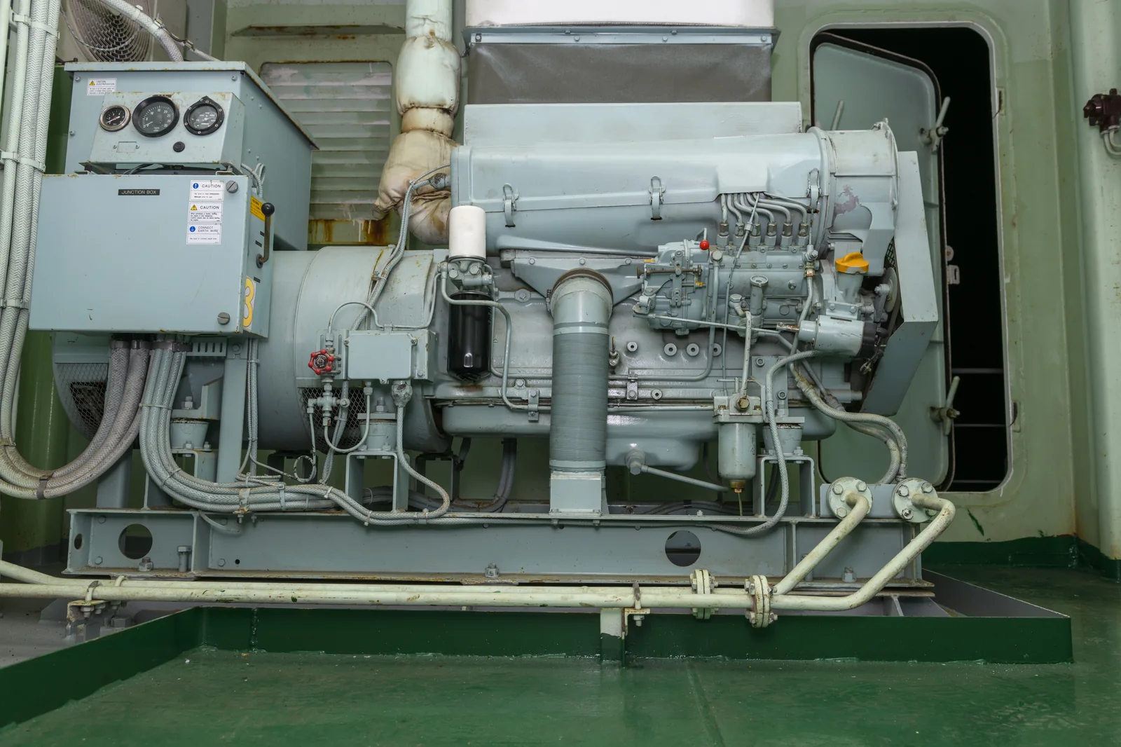 ENGINE ROOM  POWER GENERATION — container ship spare parts | Wattmare