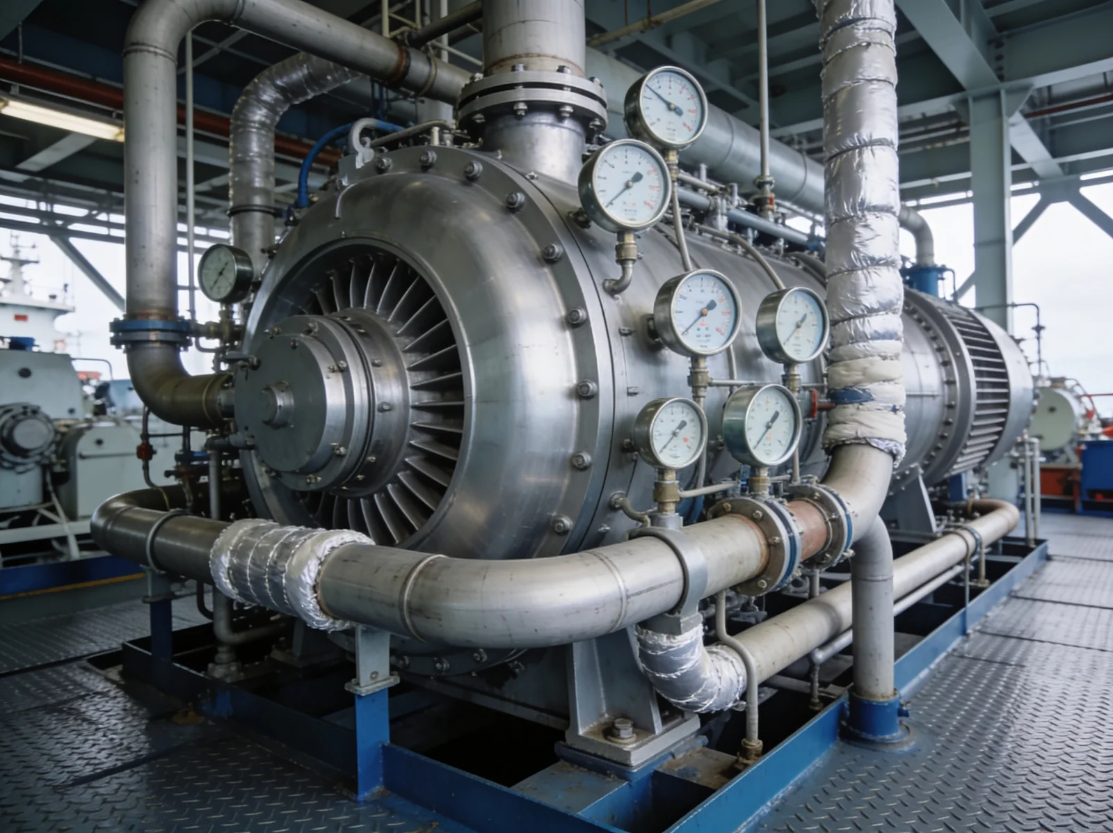 Cargo compressor valve & bearing failure — lng carrier spare parts | Wattmare