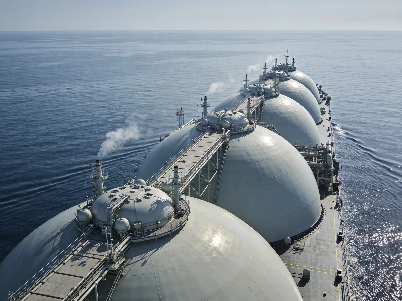 LNG Carrier at sea — spare parts for every vessel size | Wattmare