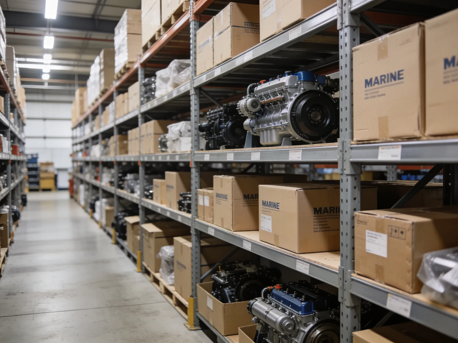 Naval & Coast Guard spare parts in stock at Wattmare, Bhavnagar India