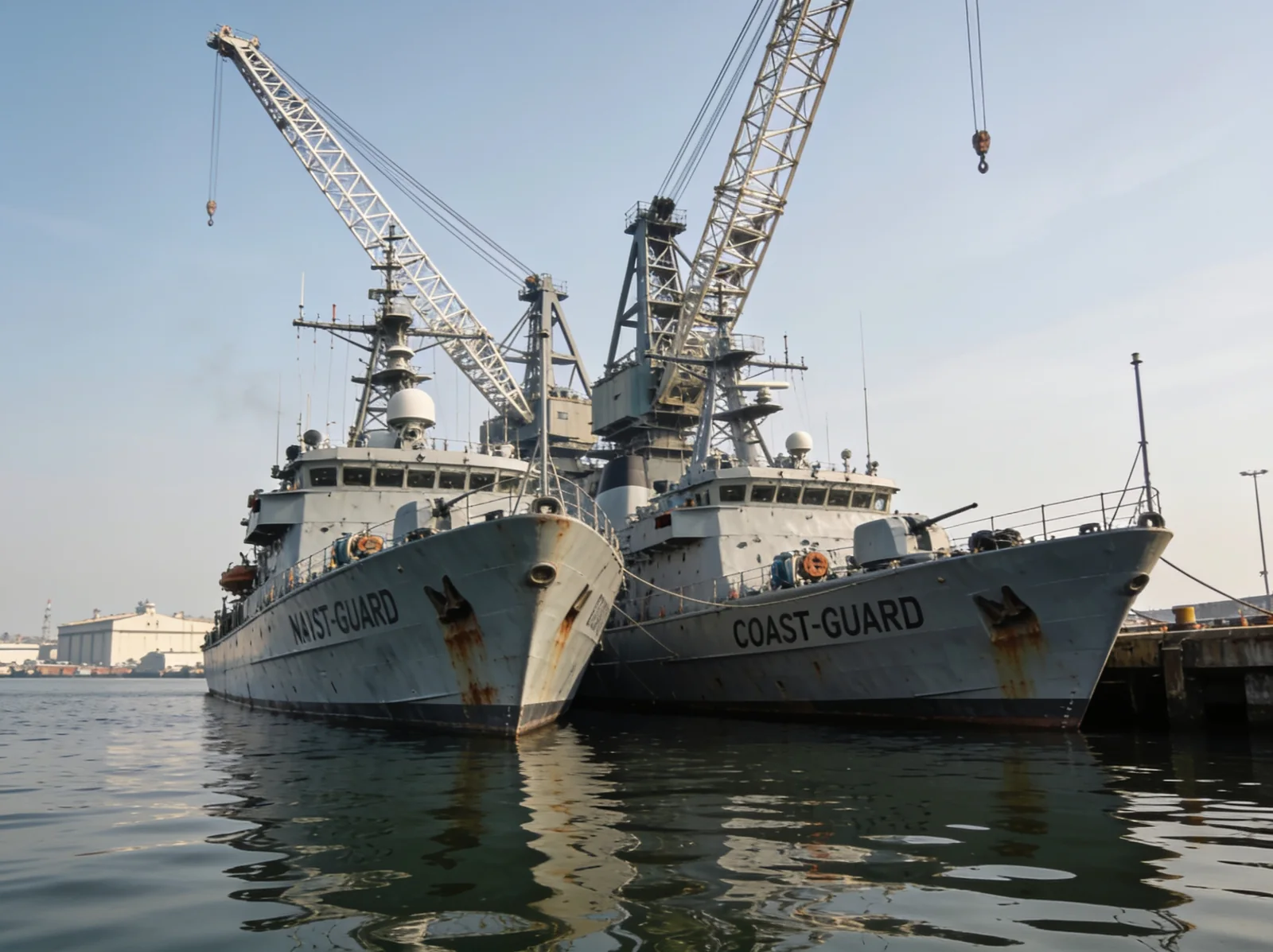 Container terminal — Wattmare ships naval & coast guard spare parts worldwide