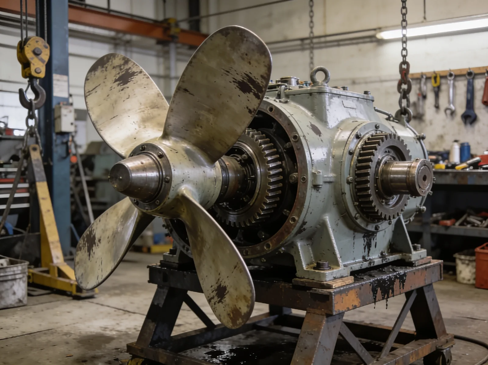 Thruster Unit Wear — offshore vessel spare parts | Wattmare