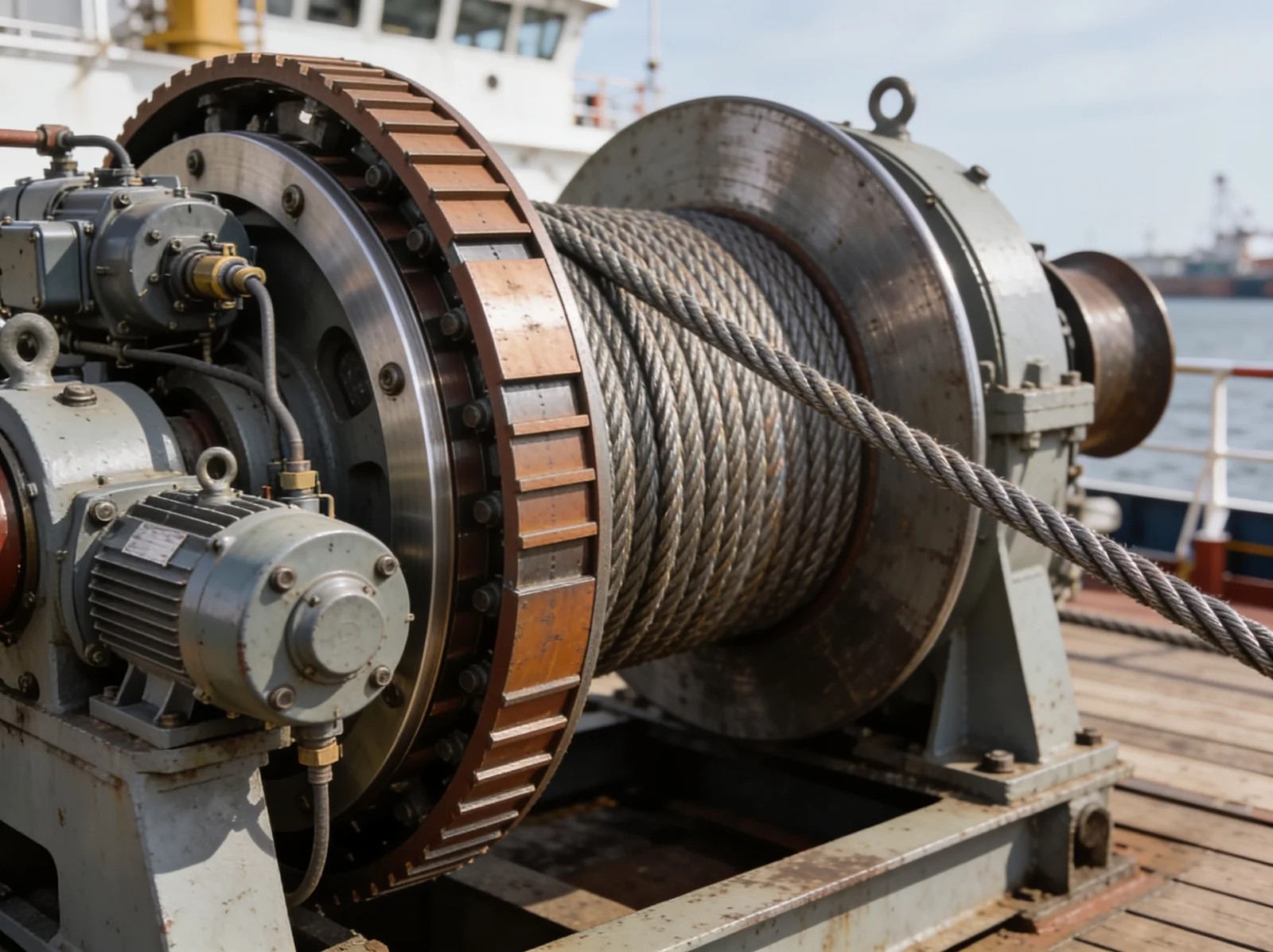 Winch Brake & Hydraulic Failure — offshore vessel spare parts | Wattmare