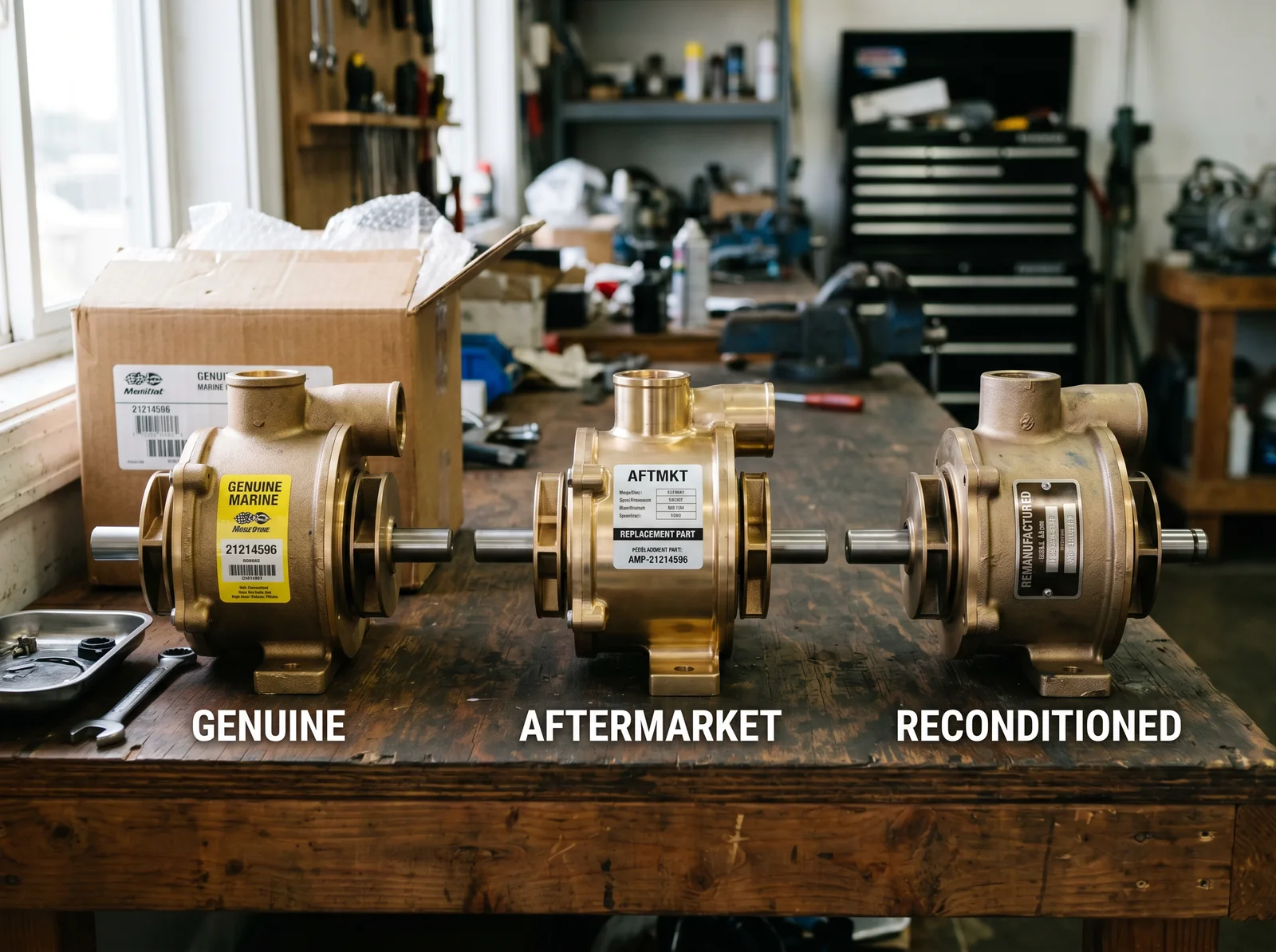 Genuine, OEM-Equivalent or Reconditioned — Wattmare