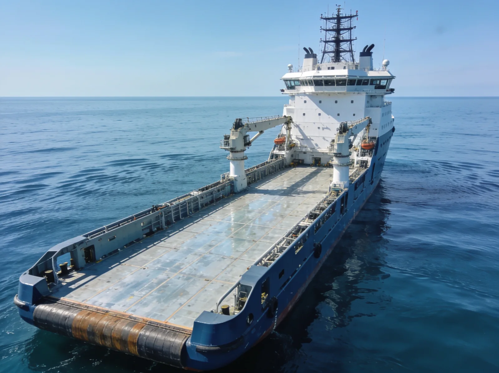 Offshore Vessel at sea — marine spare parts supplier from Alang, India | Wattmare