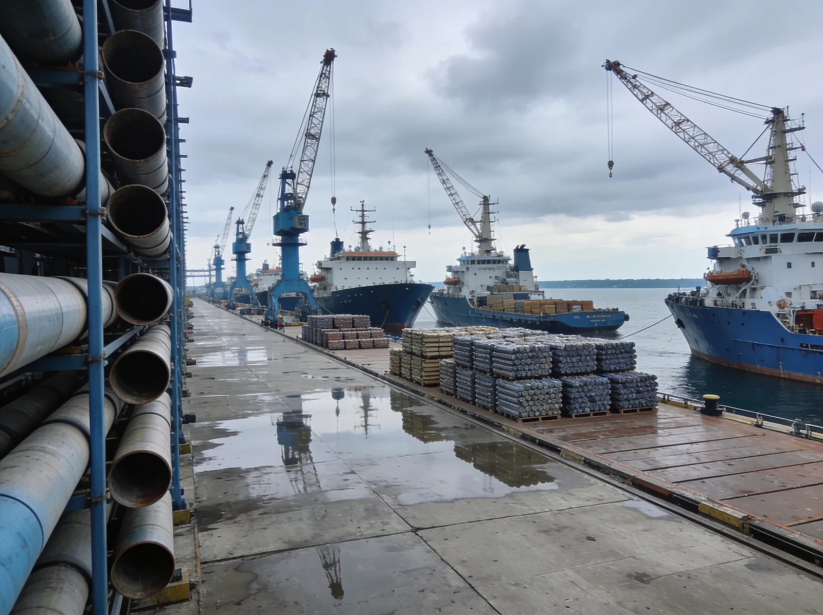 Container terminal — Wattmare ships offshore vessel spare parts worldwide