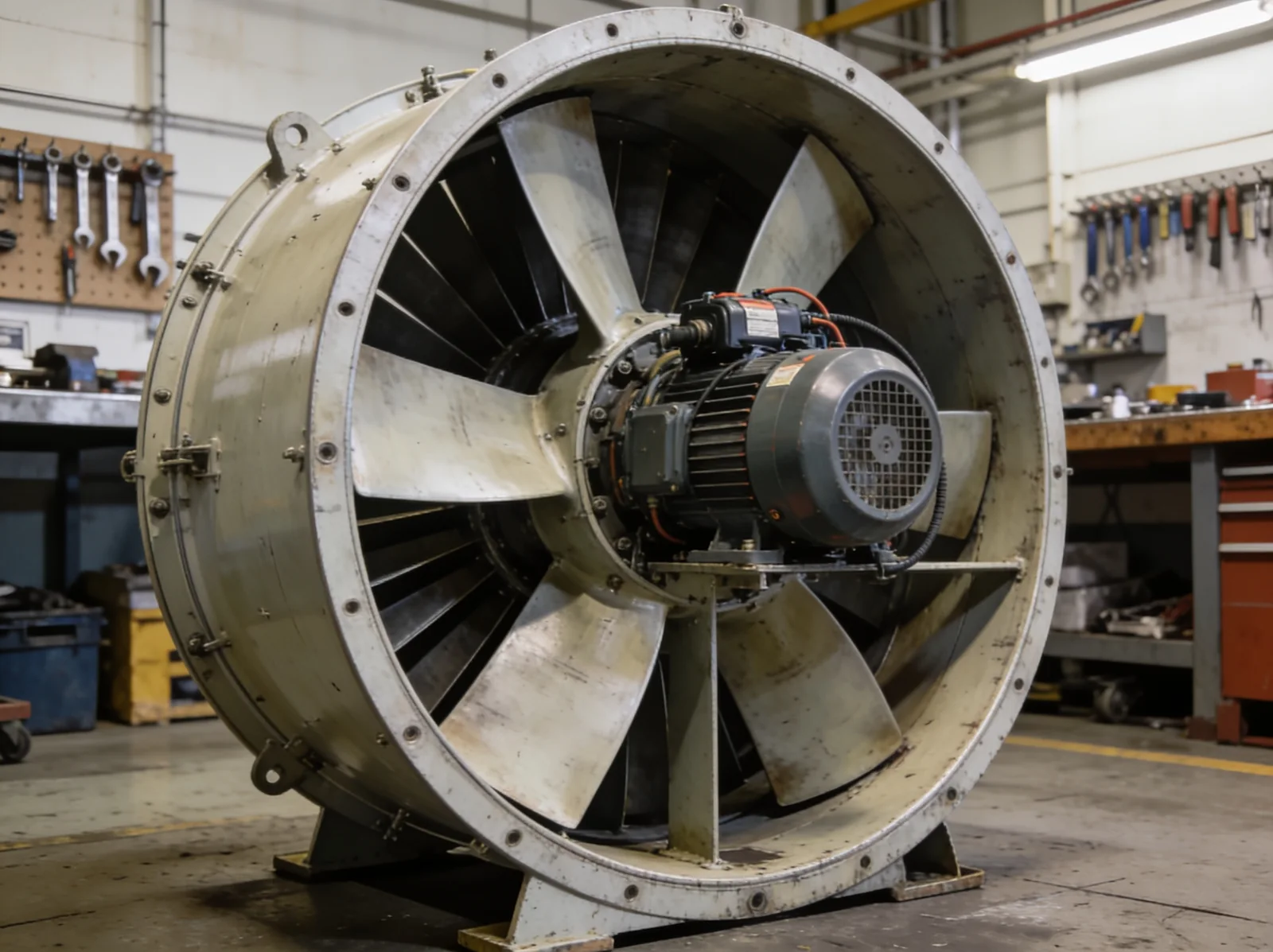 Car-Deck Ventilation Fan Breakdown — ro-ro vessel spare parts | Wattmare