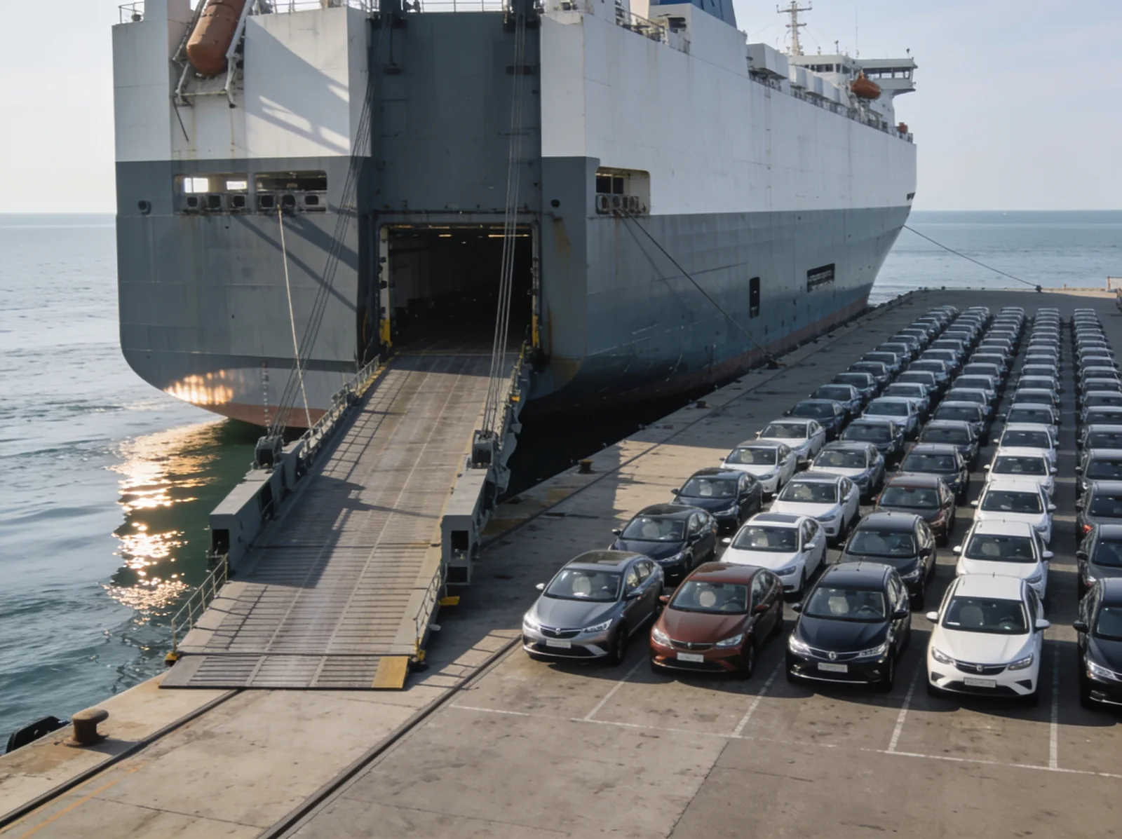 Container terminal — Wattmare ships ro-ro vessel spare parts worldwide
