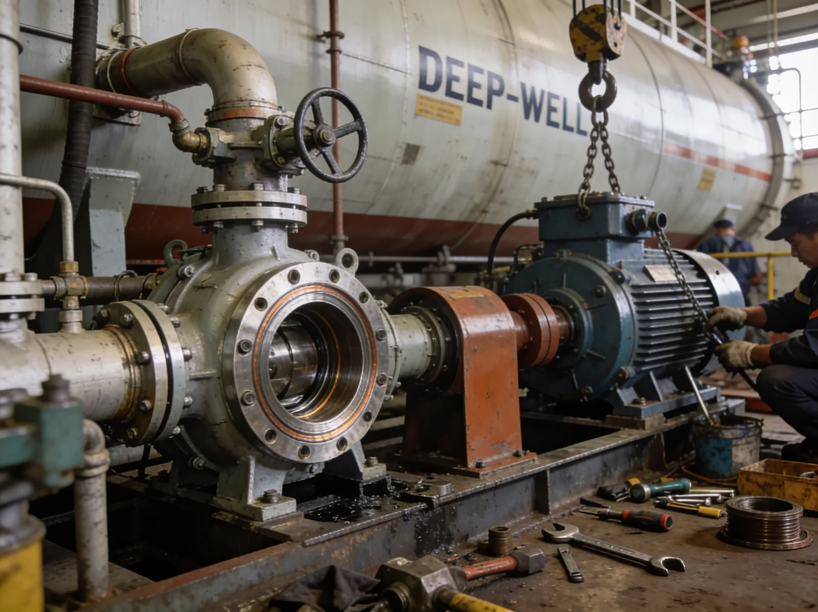 Cargo-pump seal & bearing failure — oil tanker spare parts | Wattmare