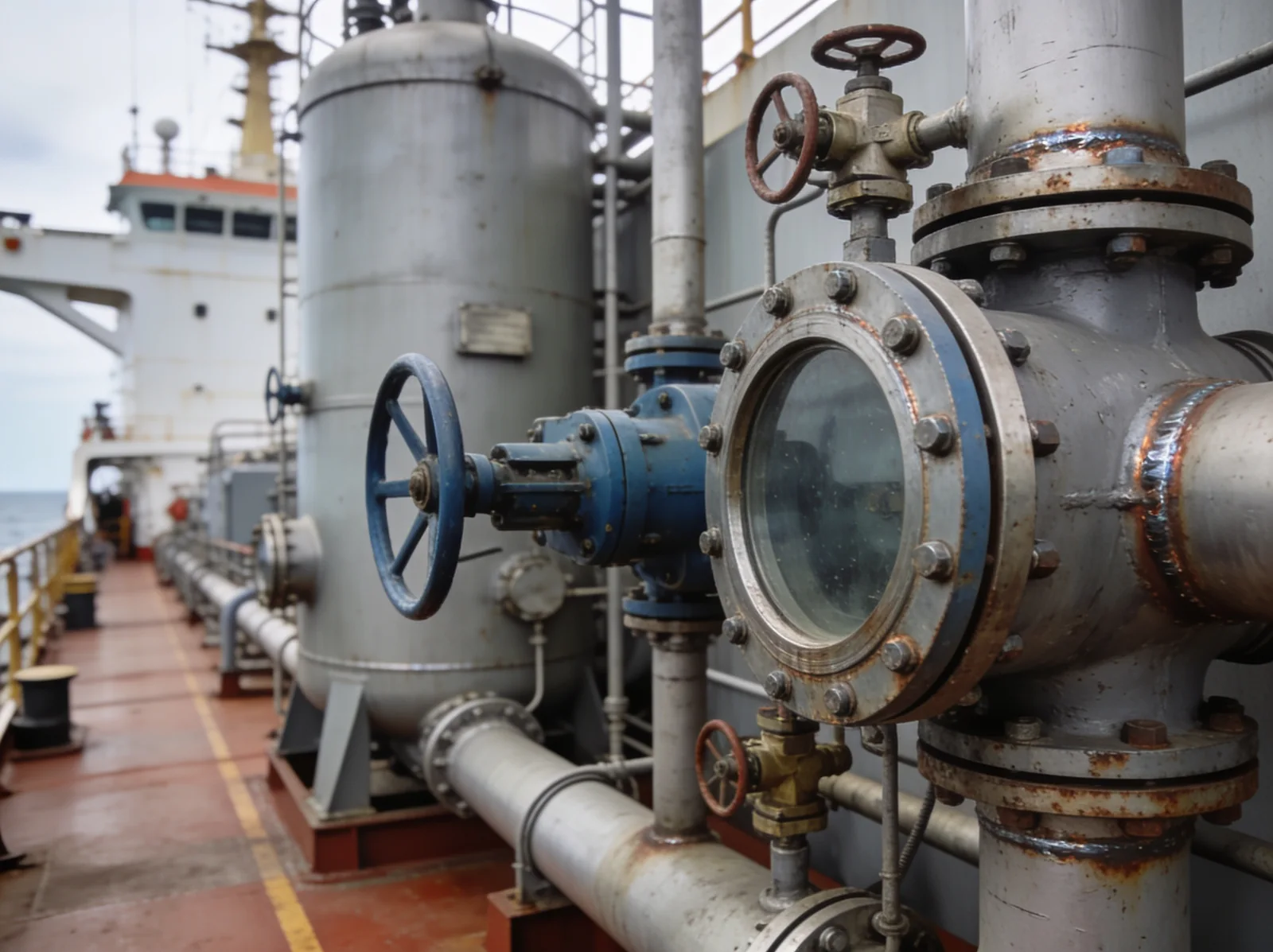 IGG & deck-seal defects — oil tanker spare parts | Wattmare