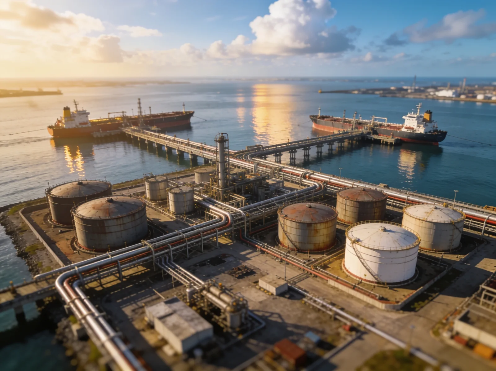 Container terminal — Wattmare ships oil tanker spare parts worldwide