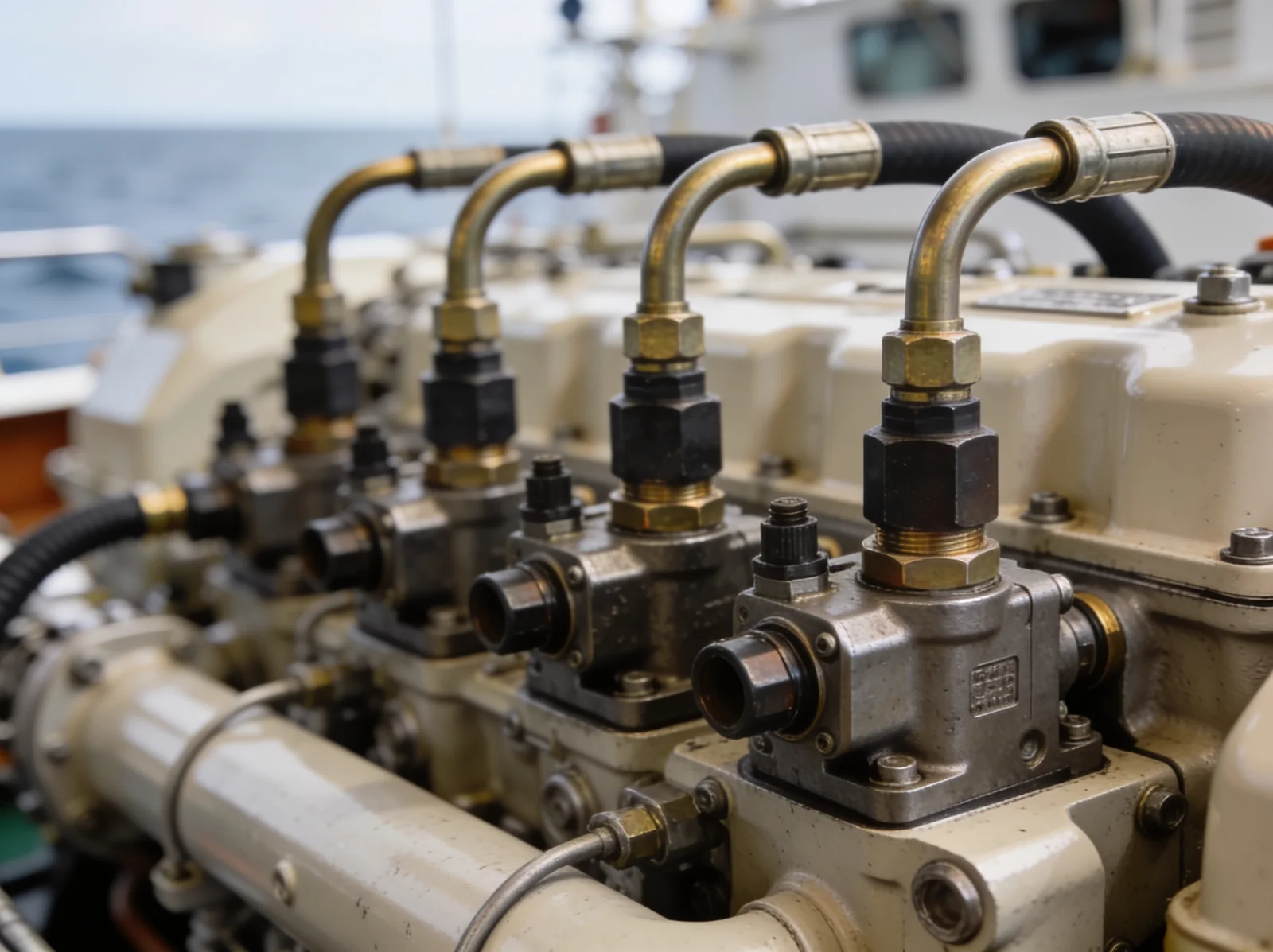 Fuel injection & main-engine wear — tugboat spare parts | Wattmare