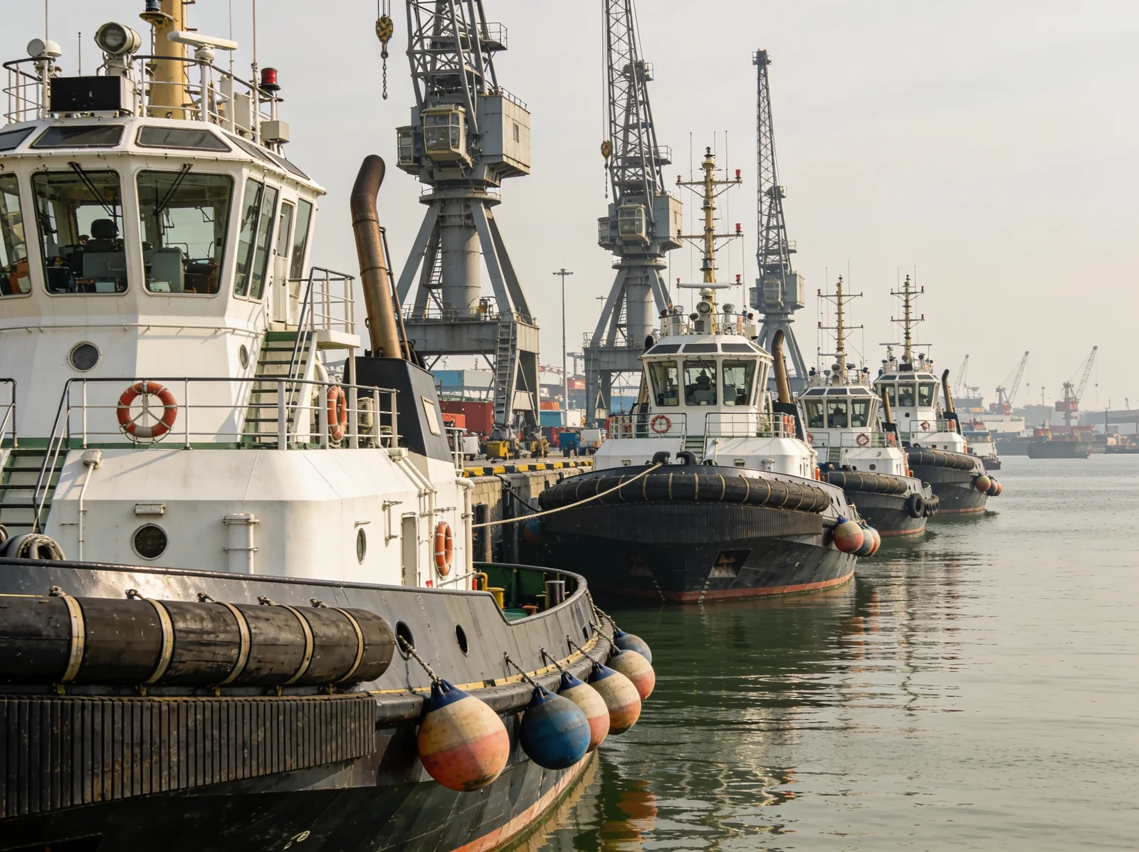 Container terminal — Wattmare ships tugboat spare parts worldwide
