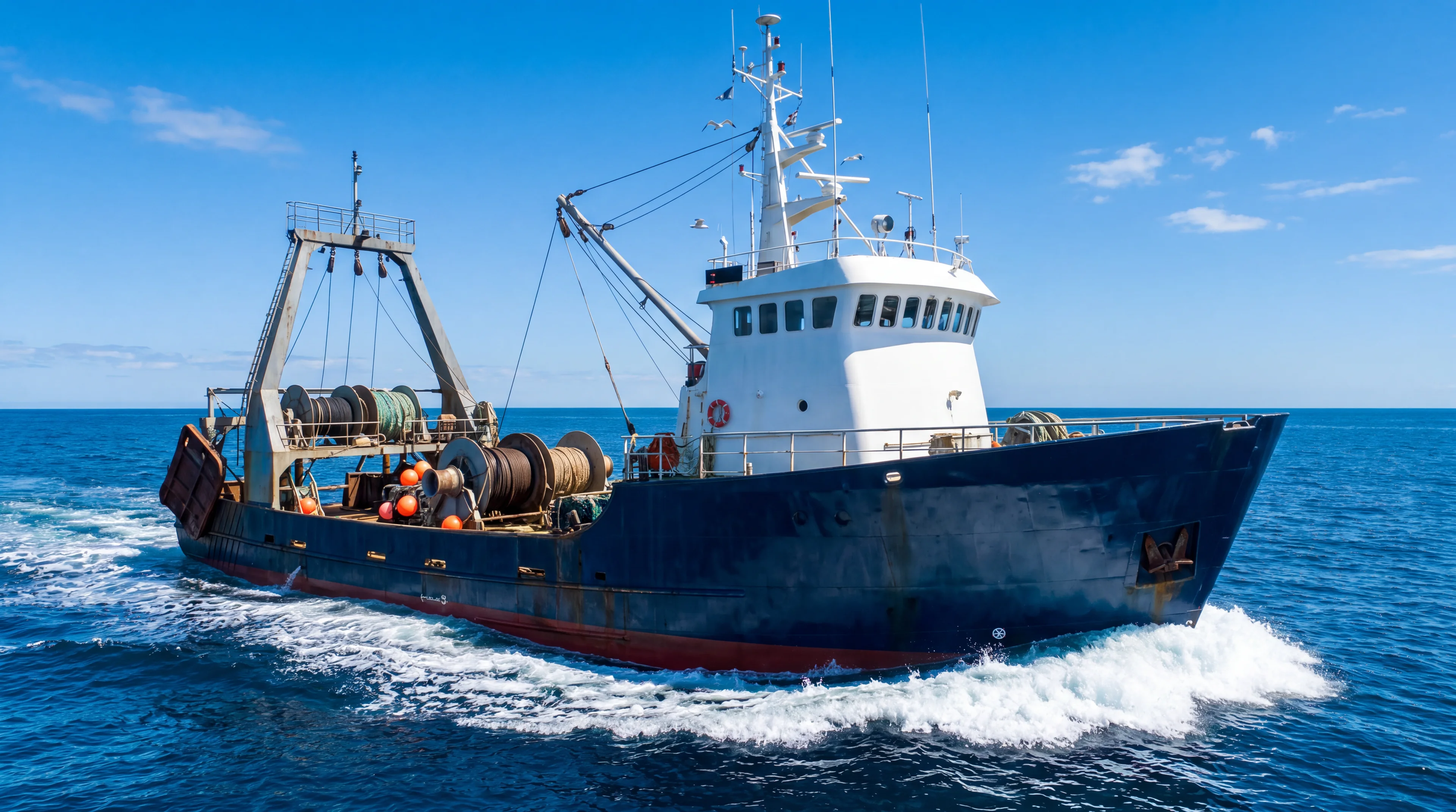 Fishing Vessels main engine spare parts — Trawlers, seiners and factory fishing ships