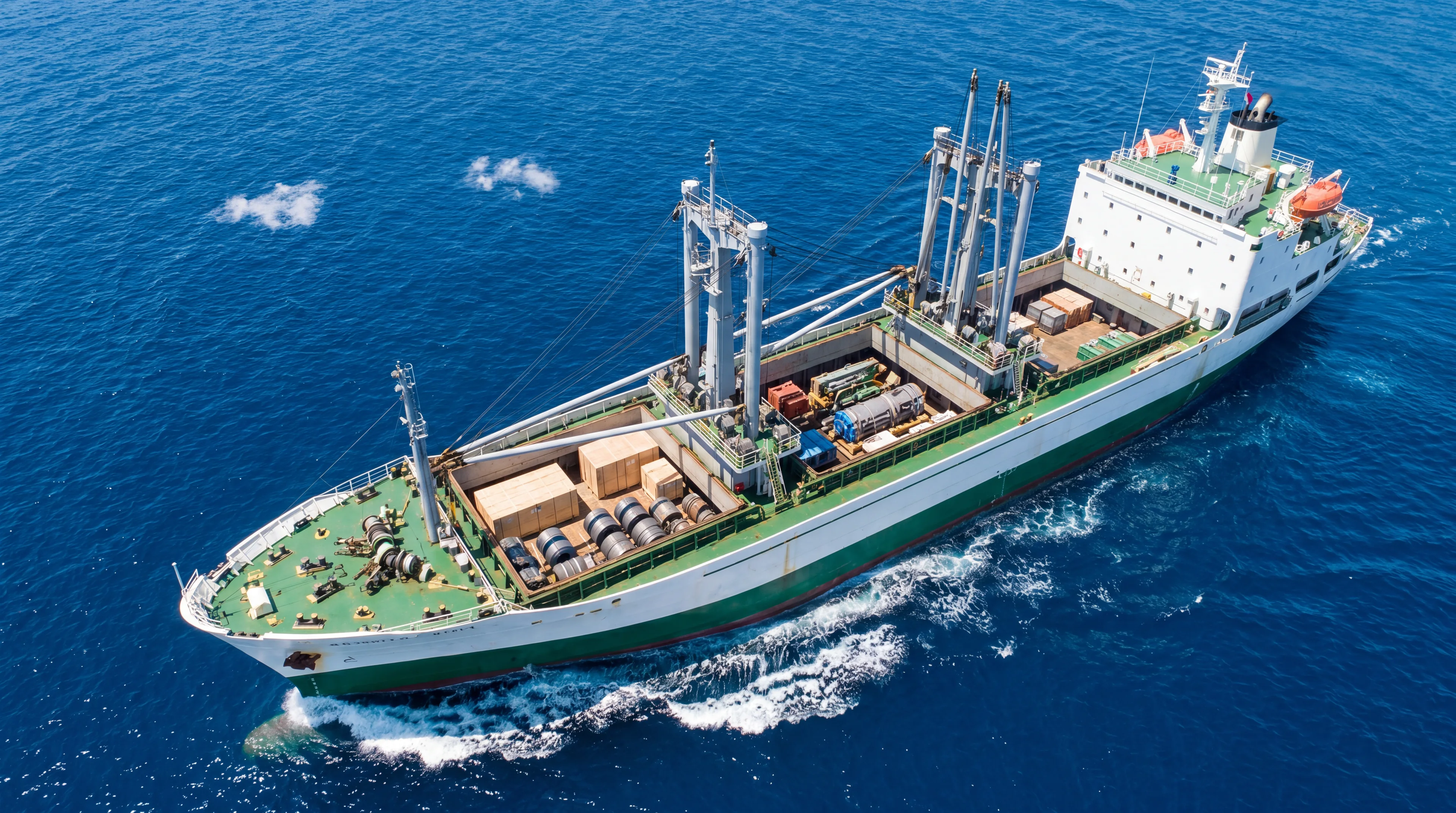 General Cargo marine auxiliary engine spare parts — Multipurpose, breakbulk and project-cargo ships