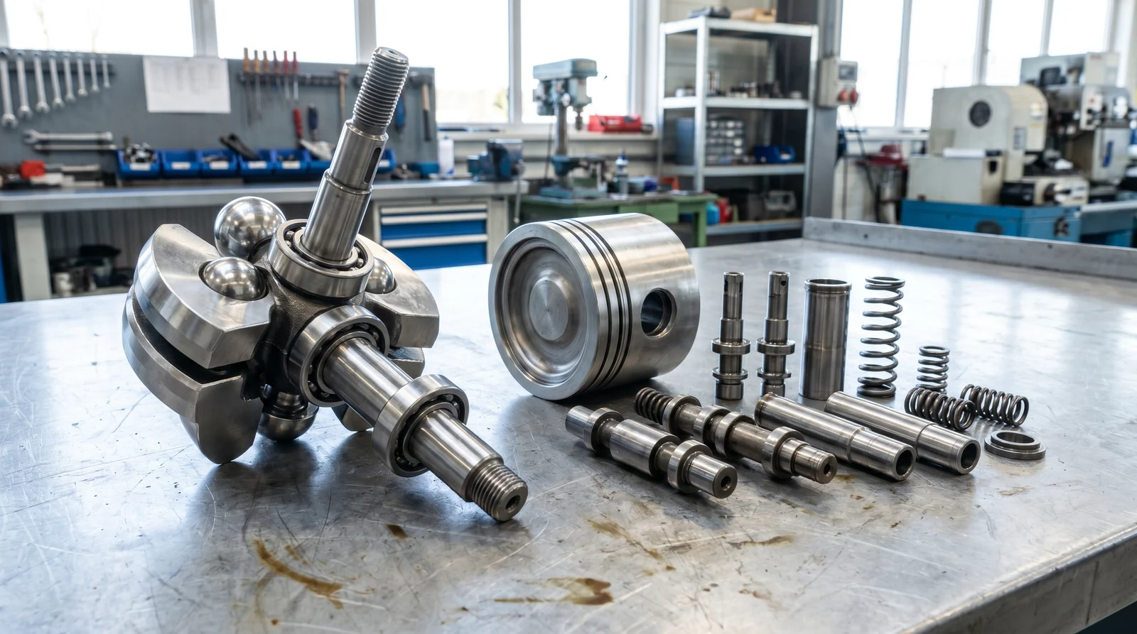 Woodward UG series reconditioned parts beside Alang