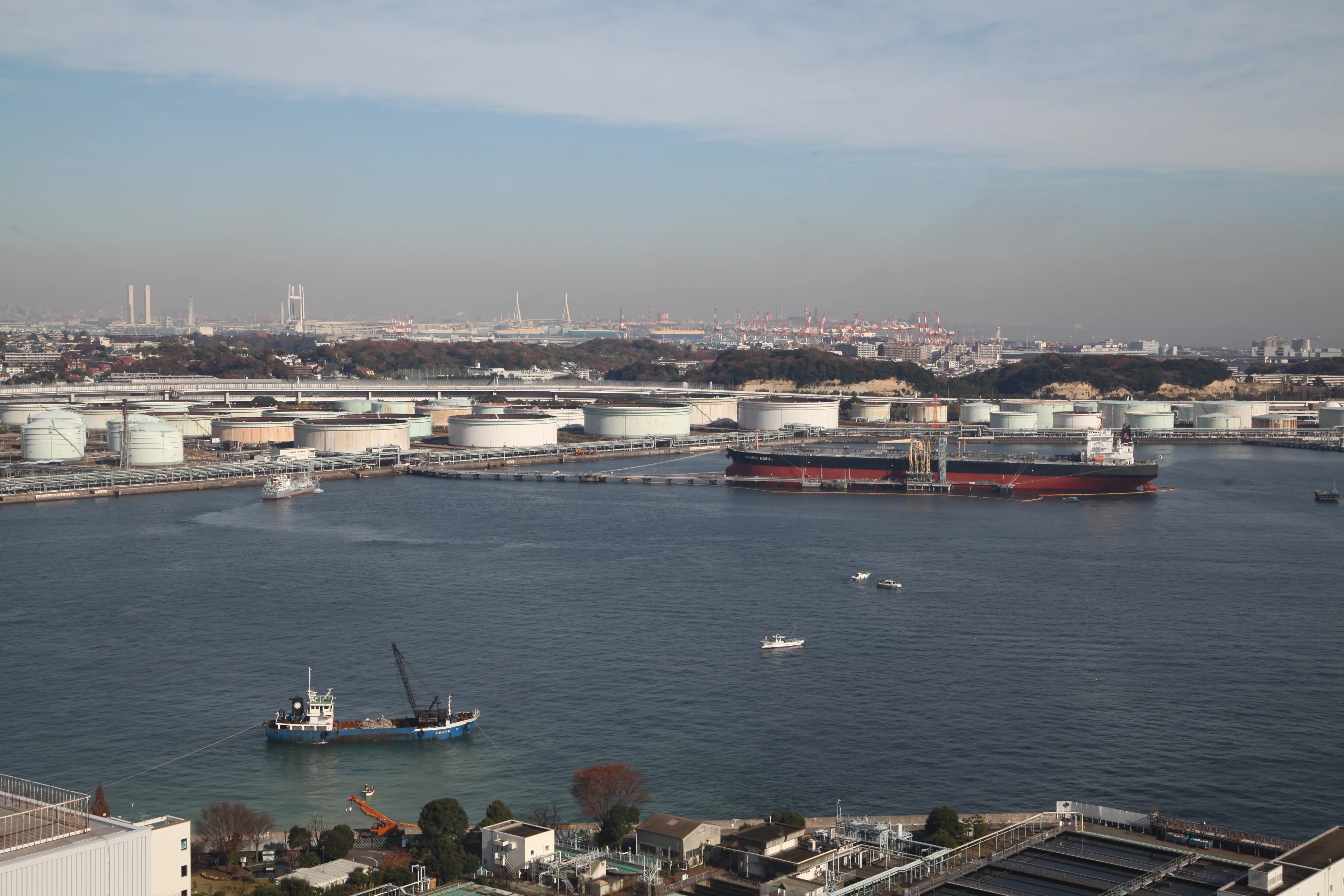 Yokohama port Japan marine spare parts