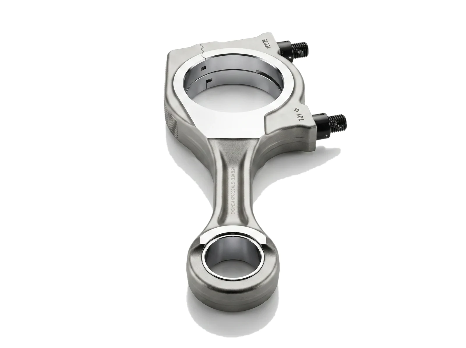 Marine main engine connecting-rod & main bearings spare part — White-metal / tri-metal lined shells — genuine, OEM-equivalent and Alang-reconditioned