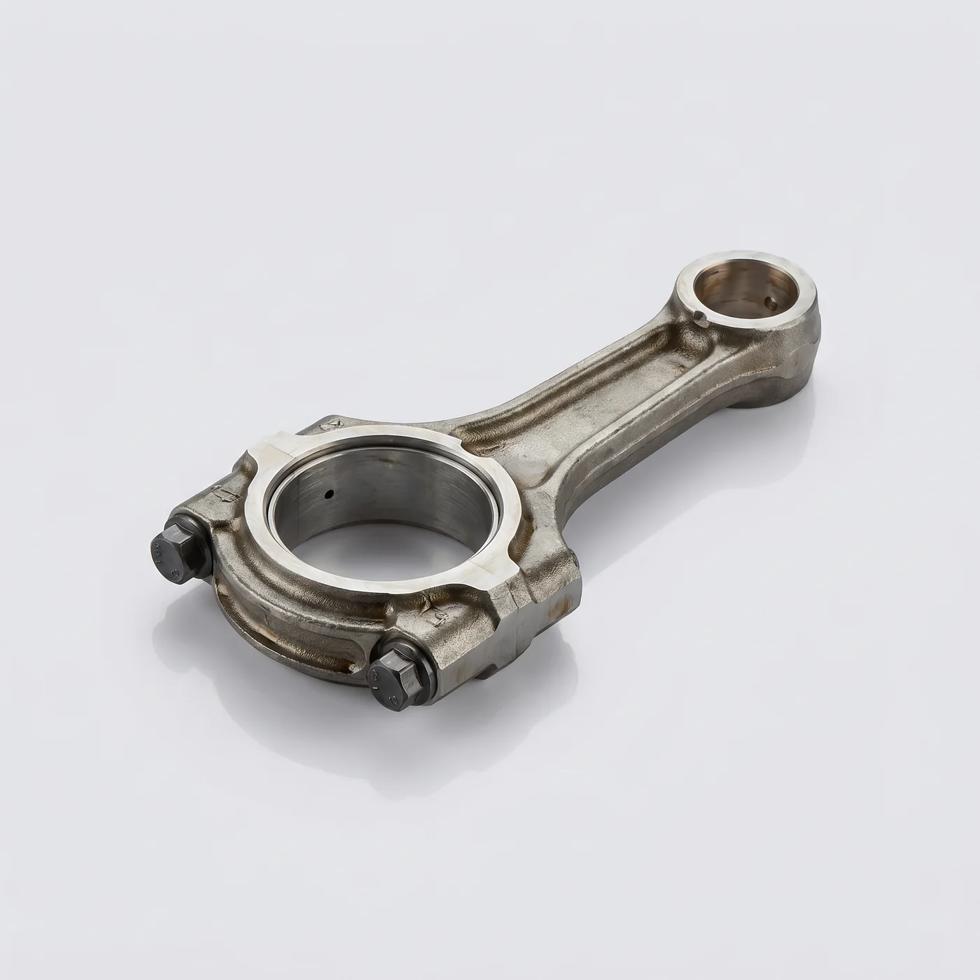 Marine engine connecting rod with big-end bearing
