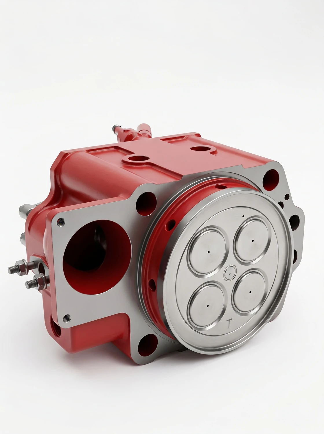 Marine engine cylinder cover