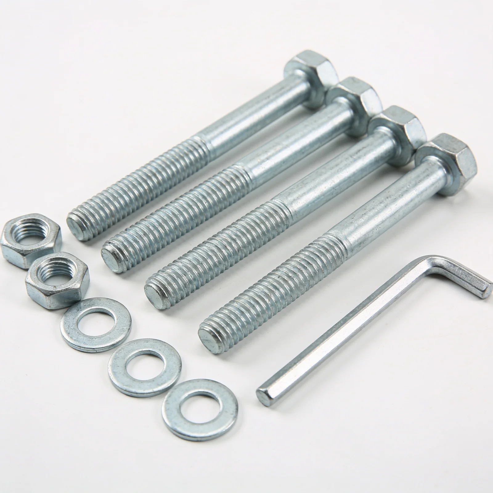 Marine heat exchanger tie bolts and bars