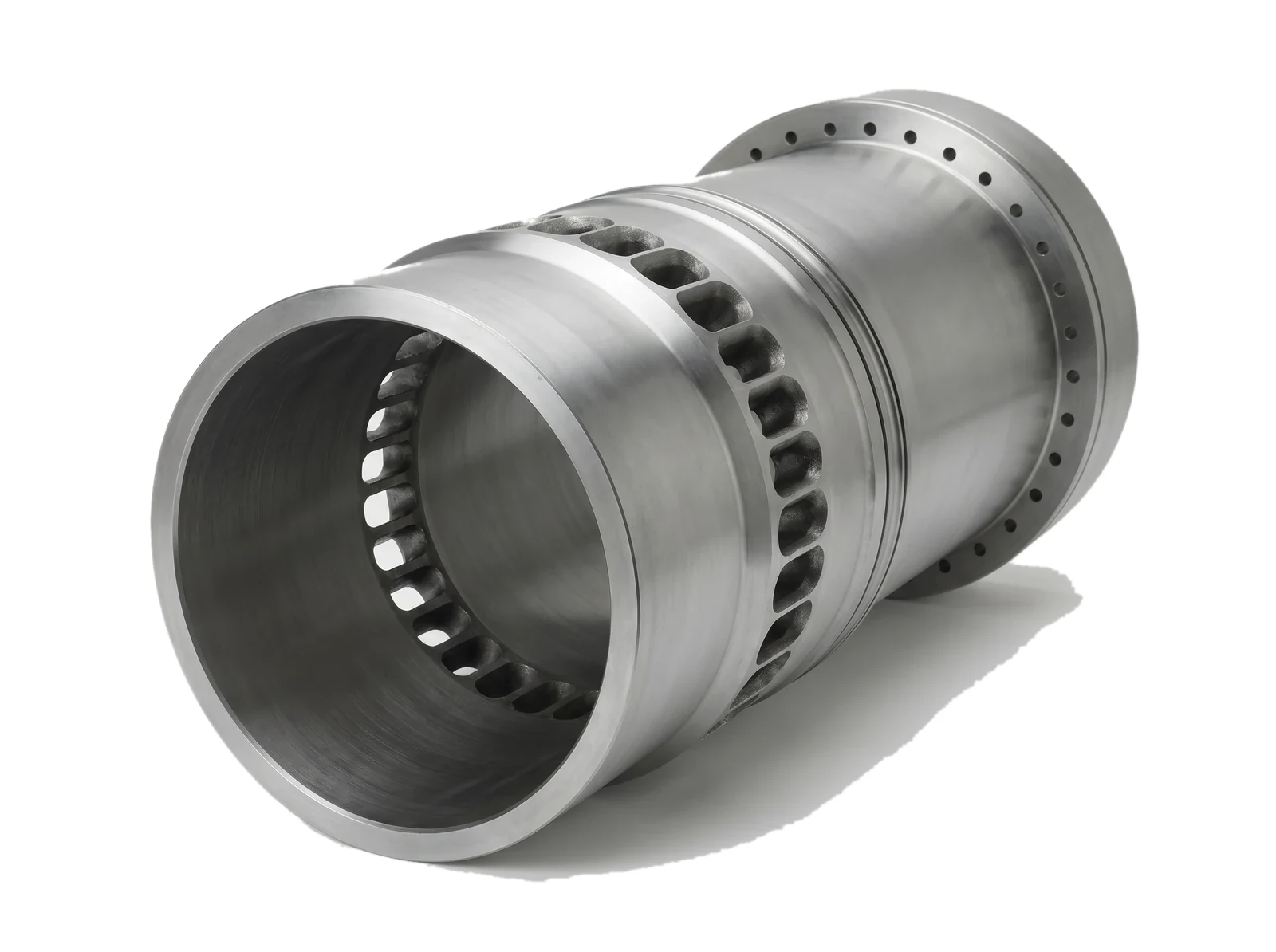 Marine main engine cylinder liner spare part — Alloyed grey cast iron — genuine, OEM-equivalent and Alang-reconditioned