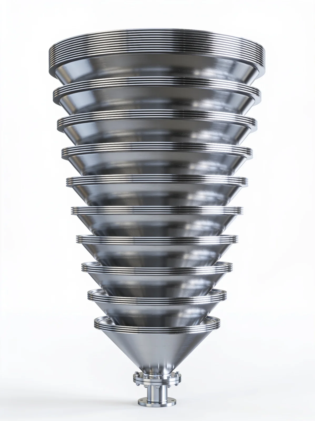 Marine oil separator bowl disc stack