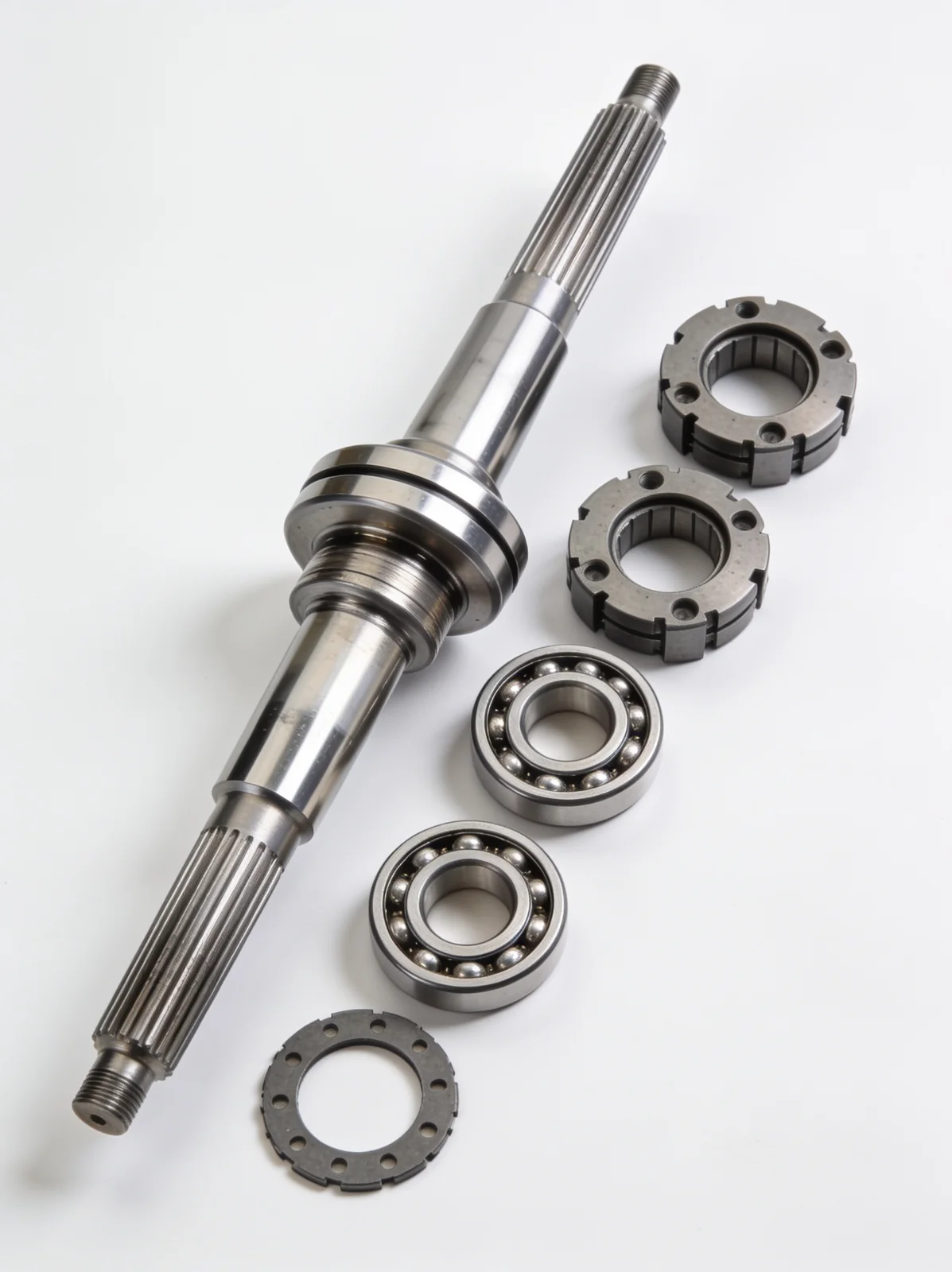 Marine oil separator distributor and top disc