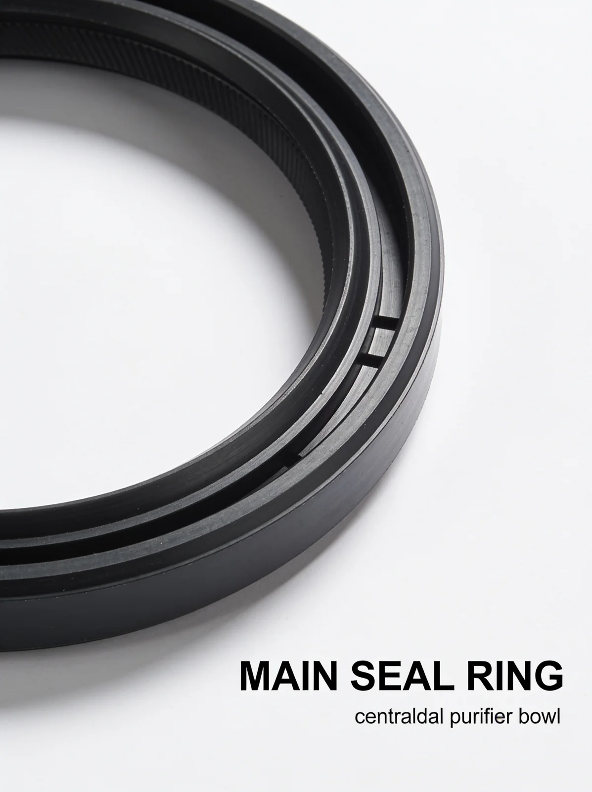 Marine oil separator main seal ring
