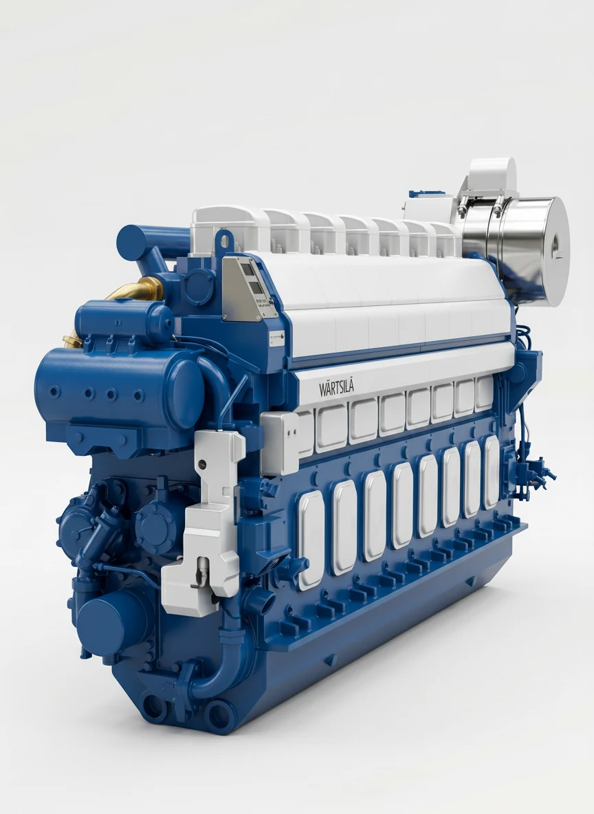 W&auml;rtsil&auml; marine engine spare parts in stock