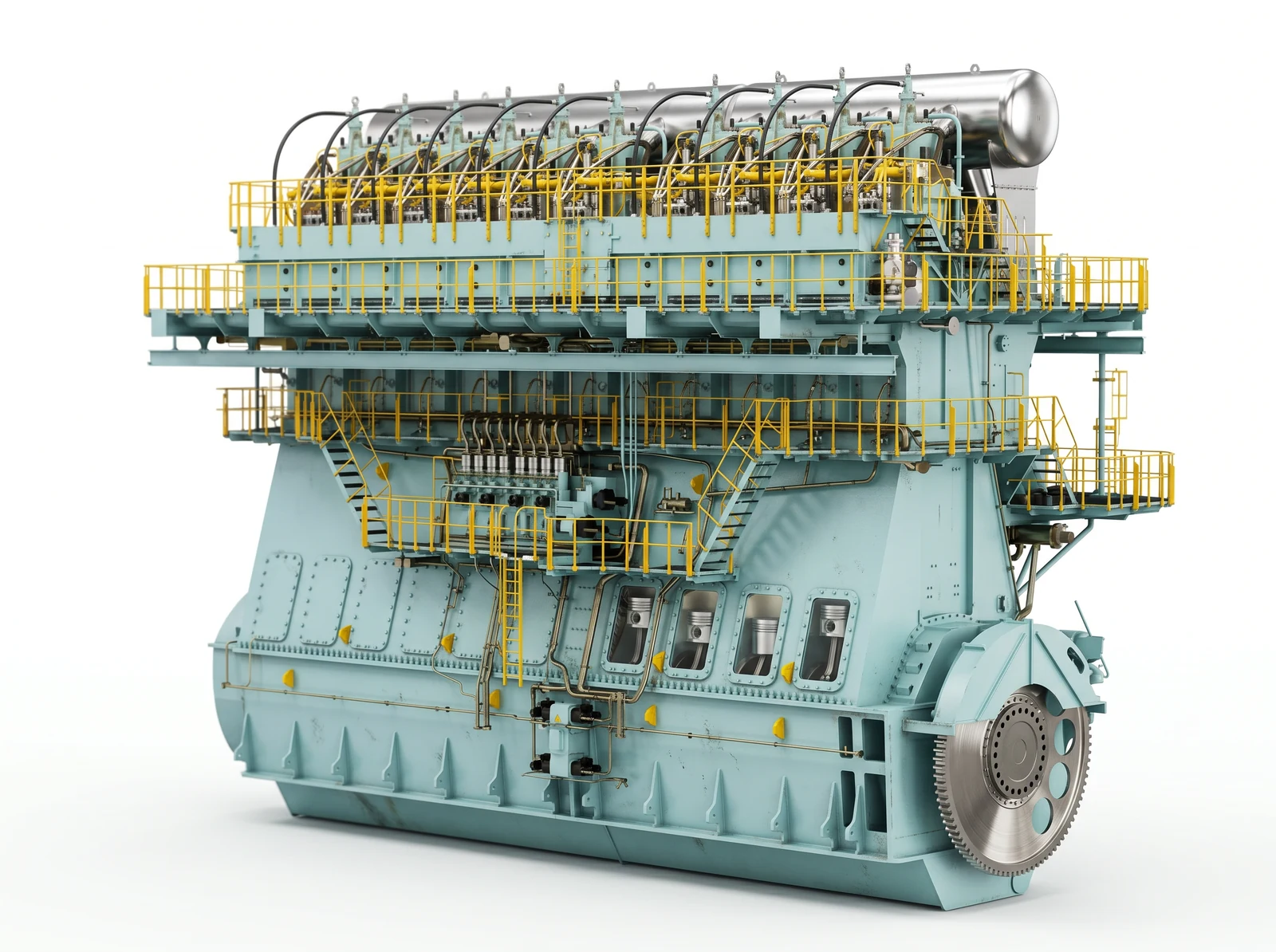 WinGD X-series marine engine spare parts