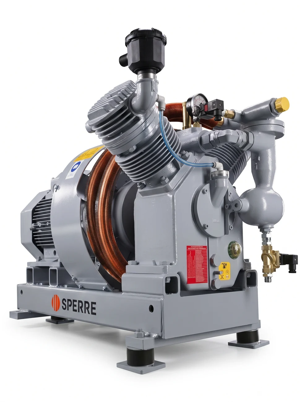 Marine air compressor spare parts — reciprocating starting-air compressor valves and rings