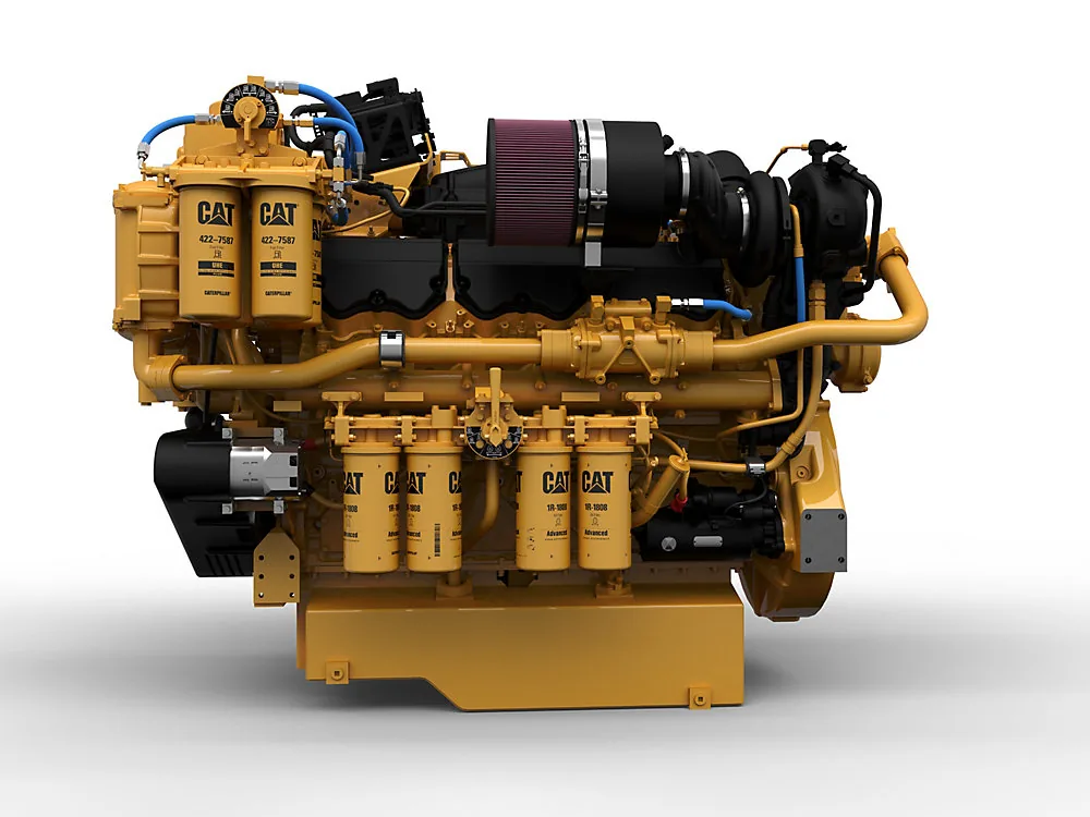 Marine auxiliary engine generator set with every wear part supplied by Wattmare