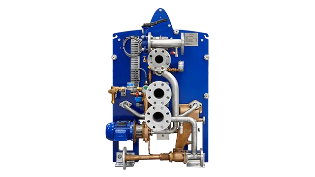 Reconditioned marine FWG titanium plate pack — acid-cleaned, inspected and regasketed